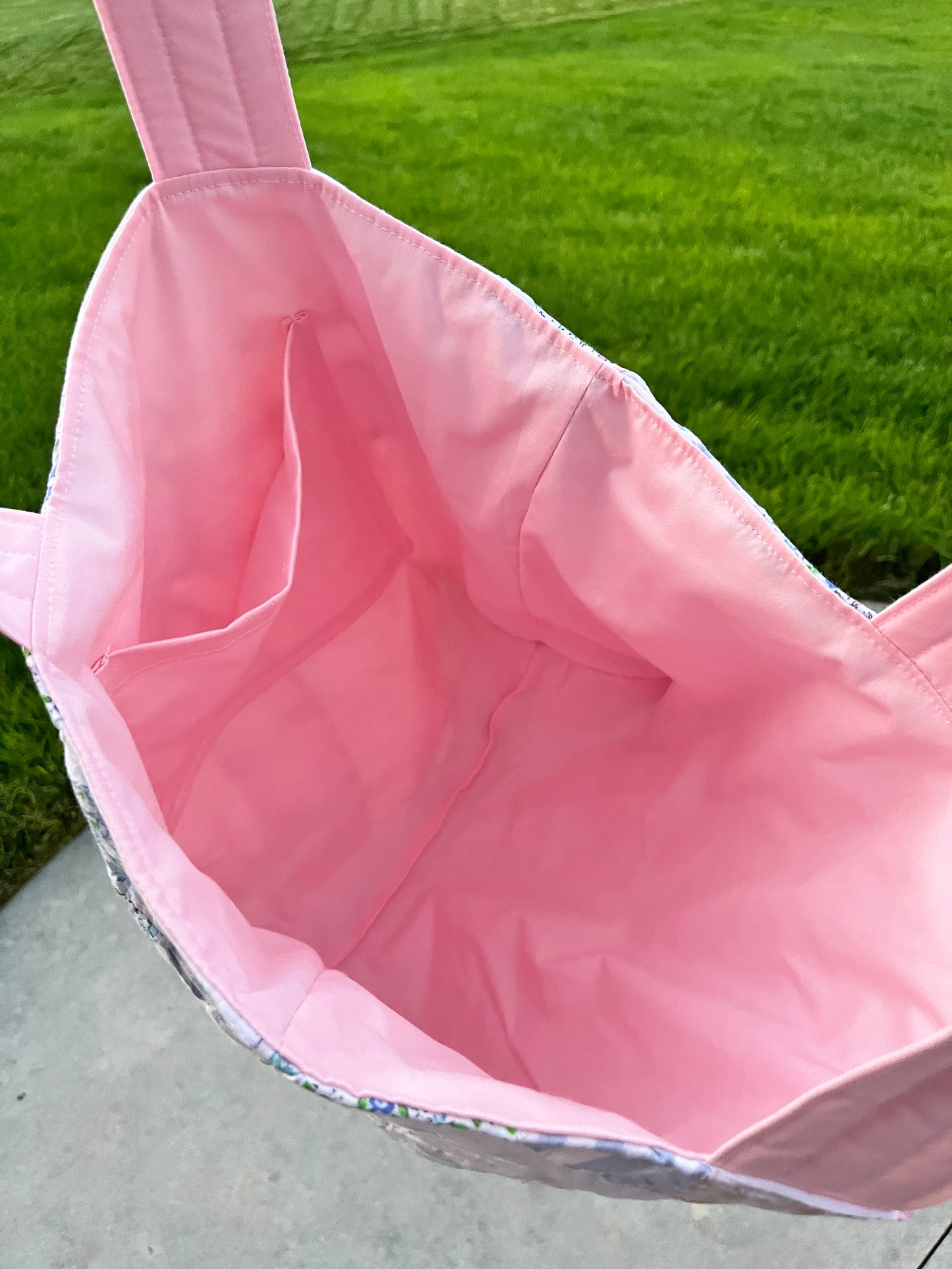The Baby Pink Quilted Large Tote Bag #3 *limited-edition*