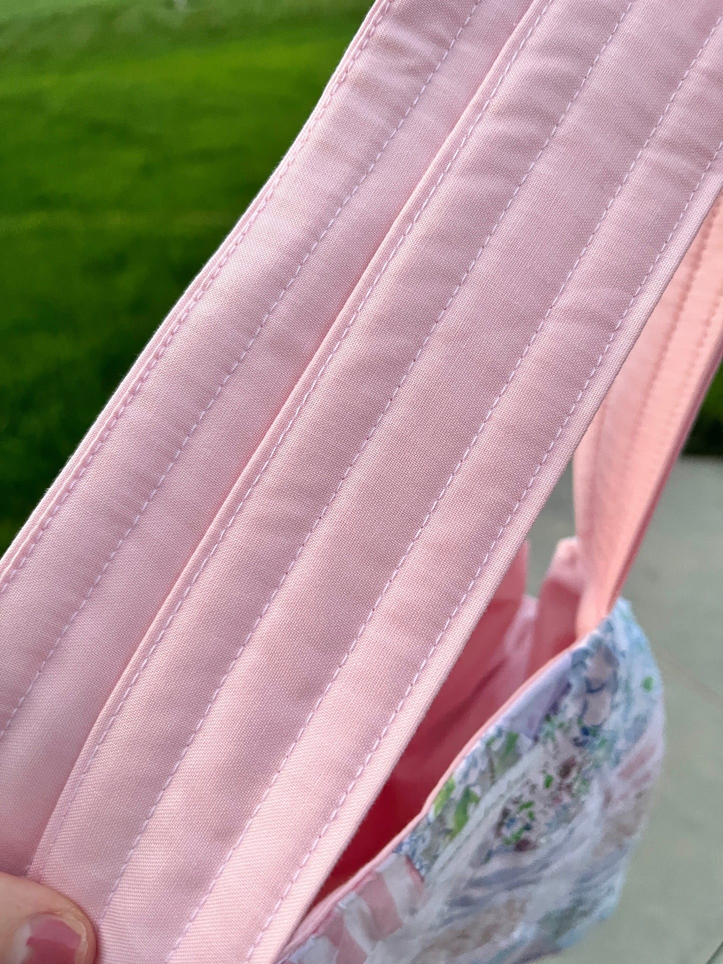 The Baby Pink Quilted Large Tote Bag #3 *limited-edition*