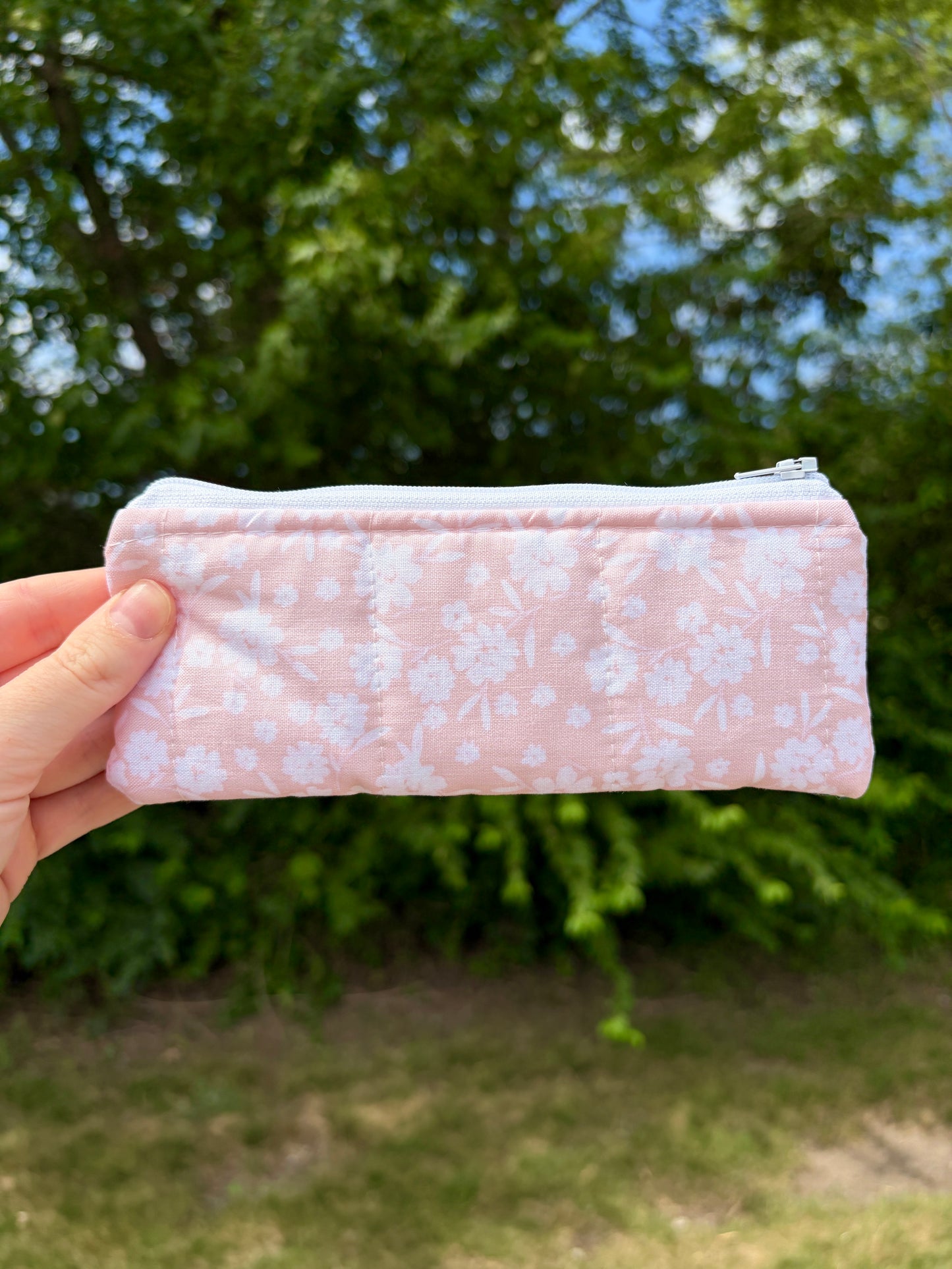 Floral Ballerina Pencil & Glasses Case