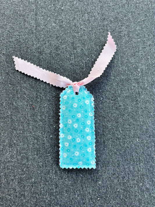 The Light Pink Blue Floral Gift Tag *limited-edition*