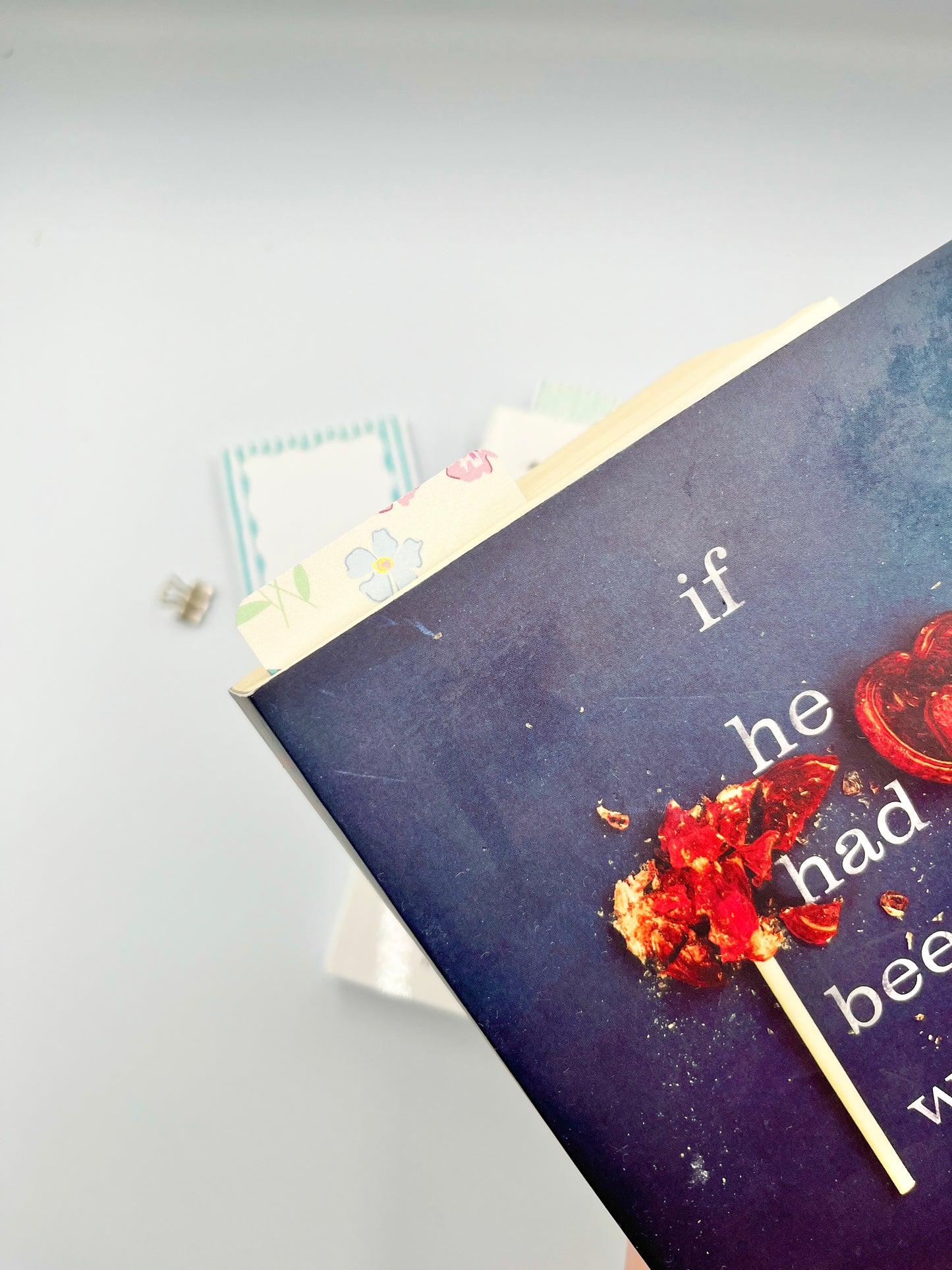 Pastel Floral Bookmark