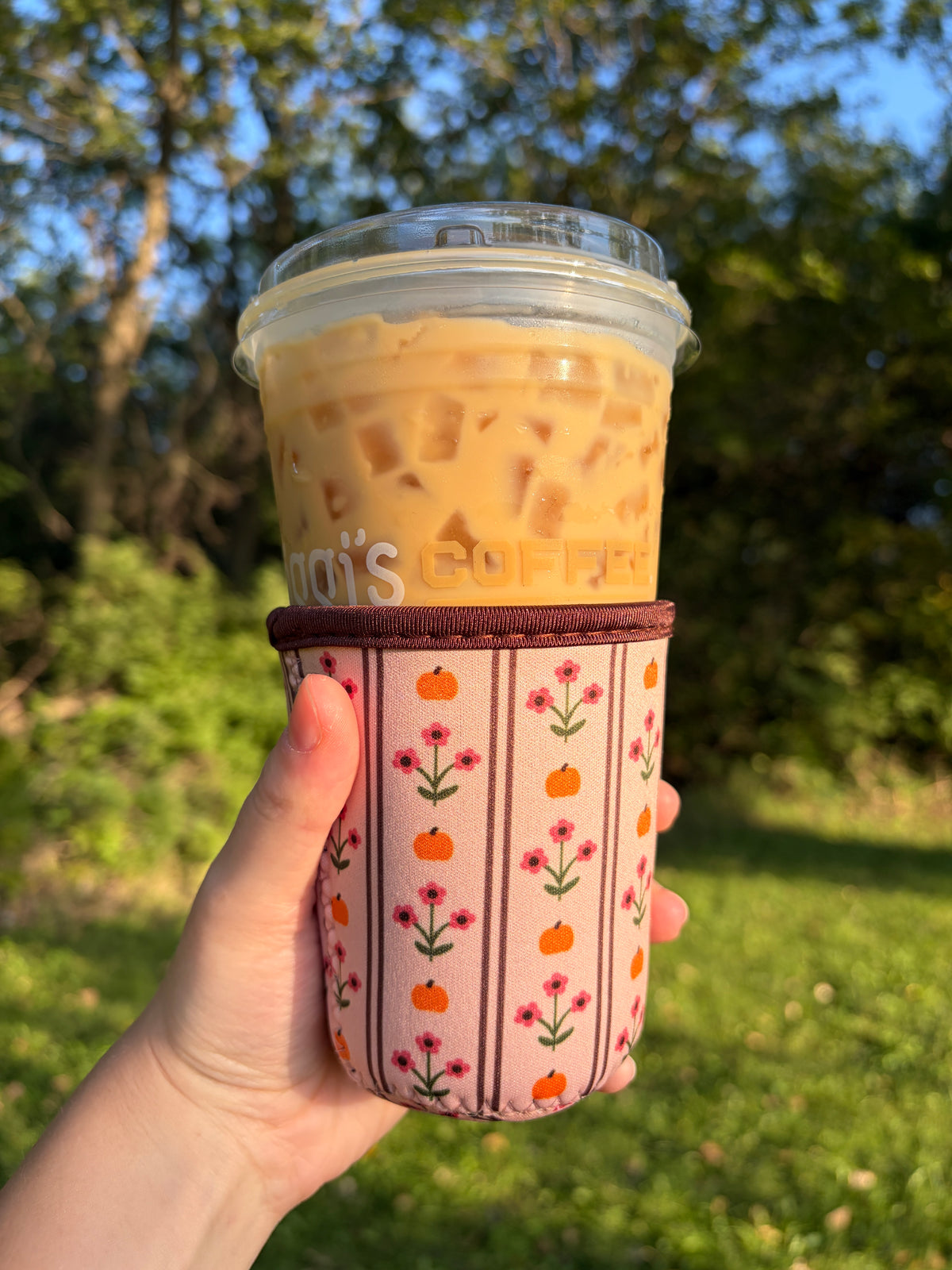 Small Pumpkin Patch Cup Sleeve *limited-edition*