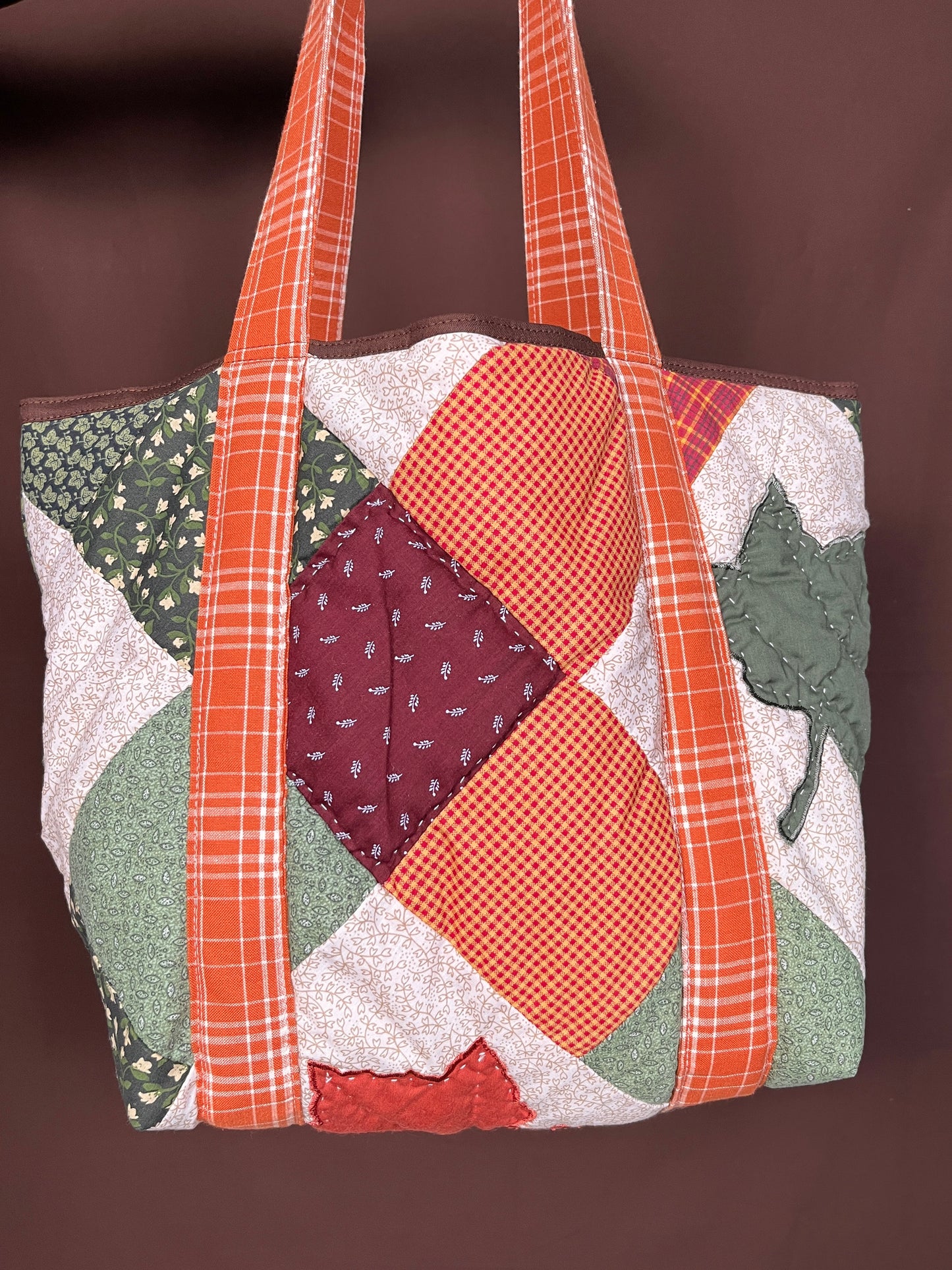The Autumn Quilted Large Tote Bag #3 *limited-edition*