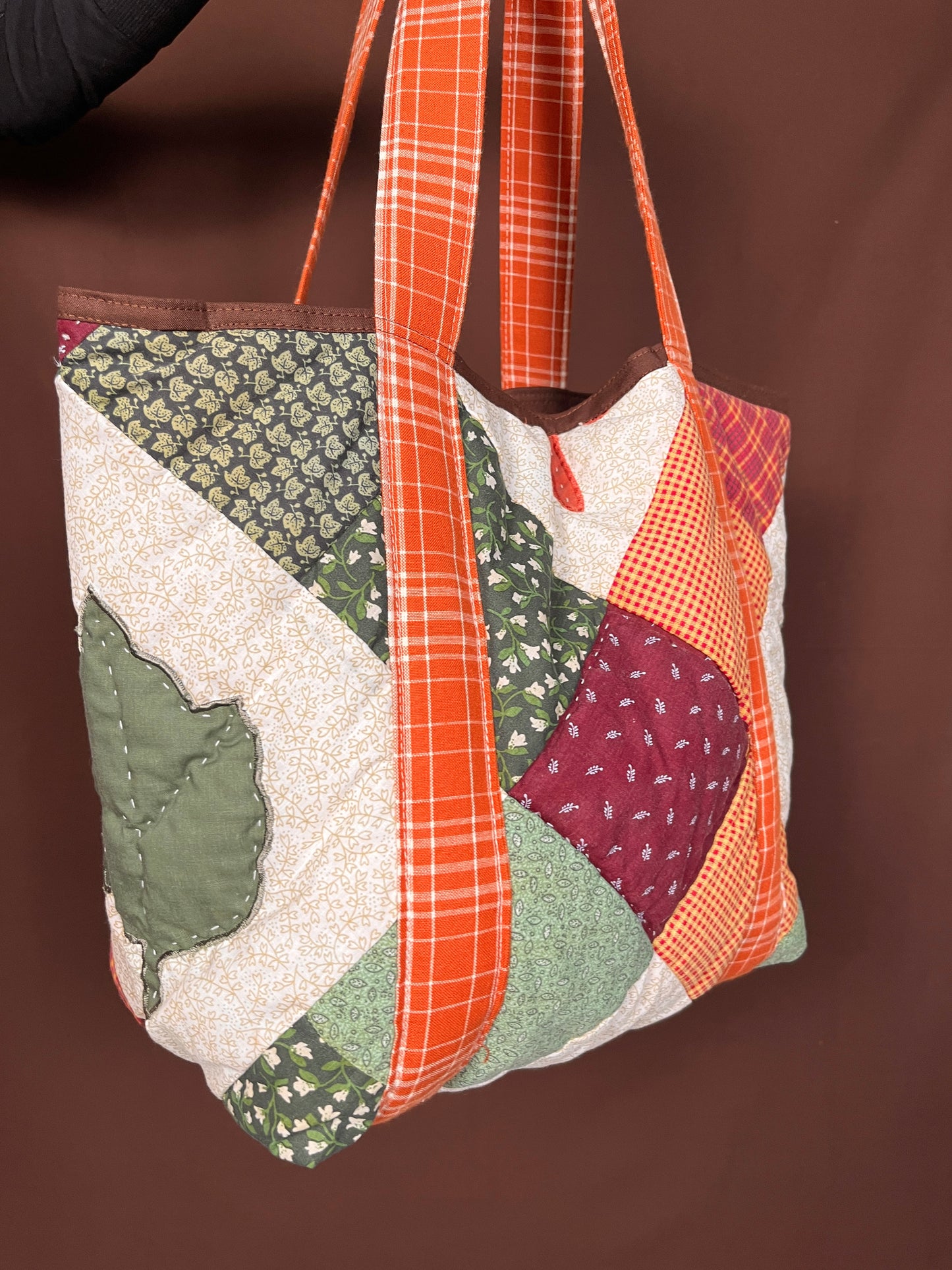 The Autumn Quilted Large Tote Bag #4 *limited-edition*