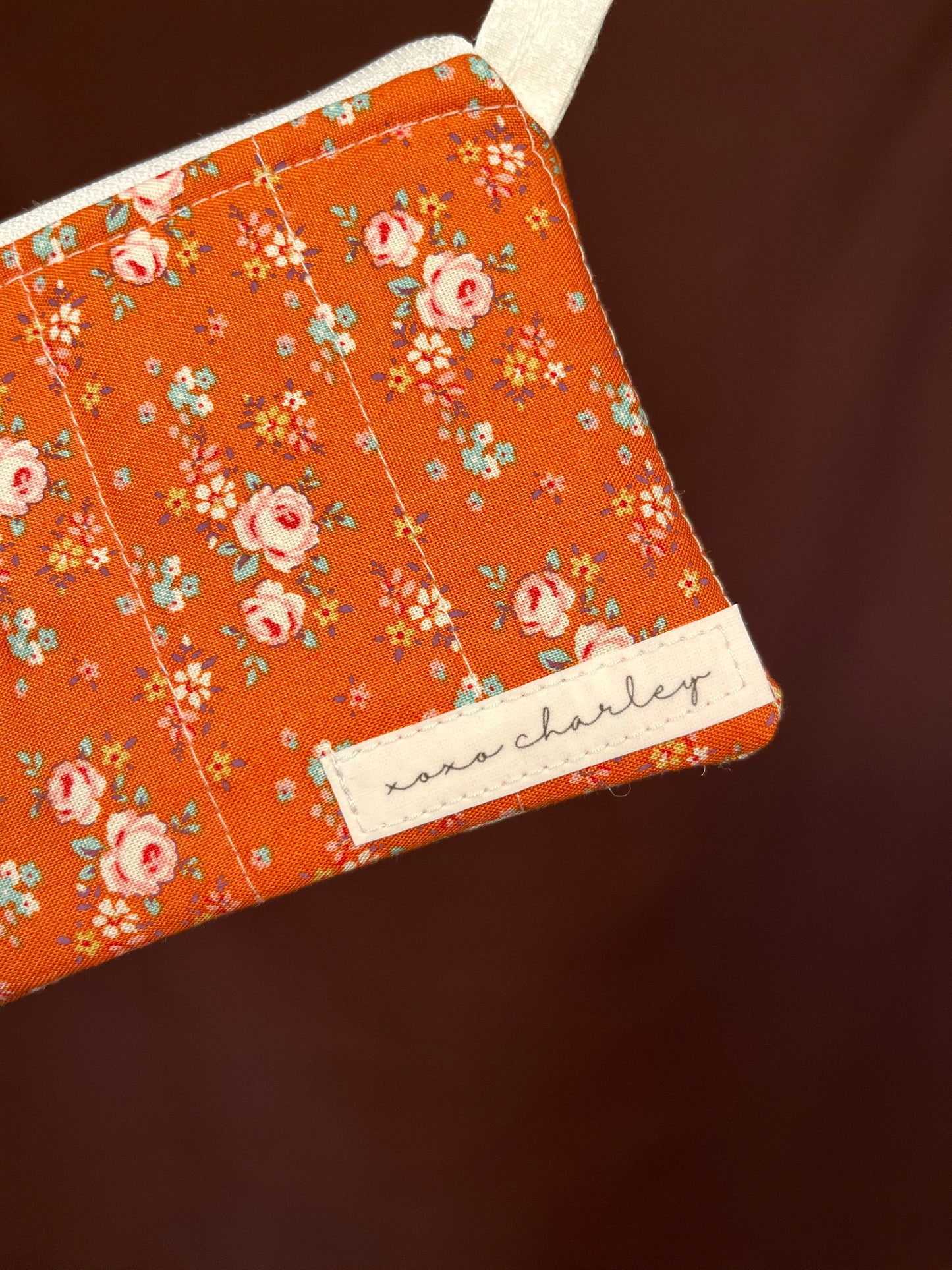 The Carmel Apple Cider Keychain Wallet *limited-edition*