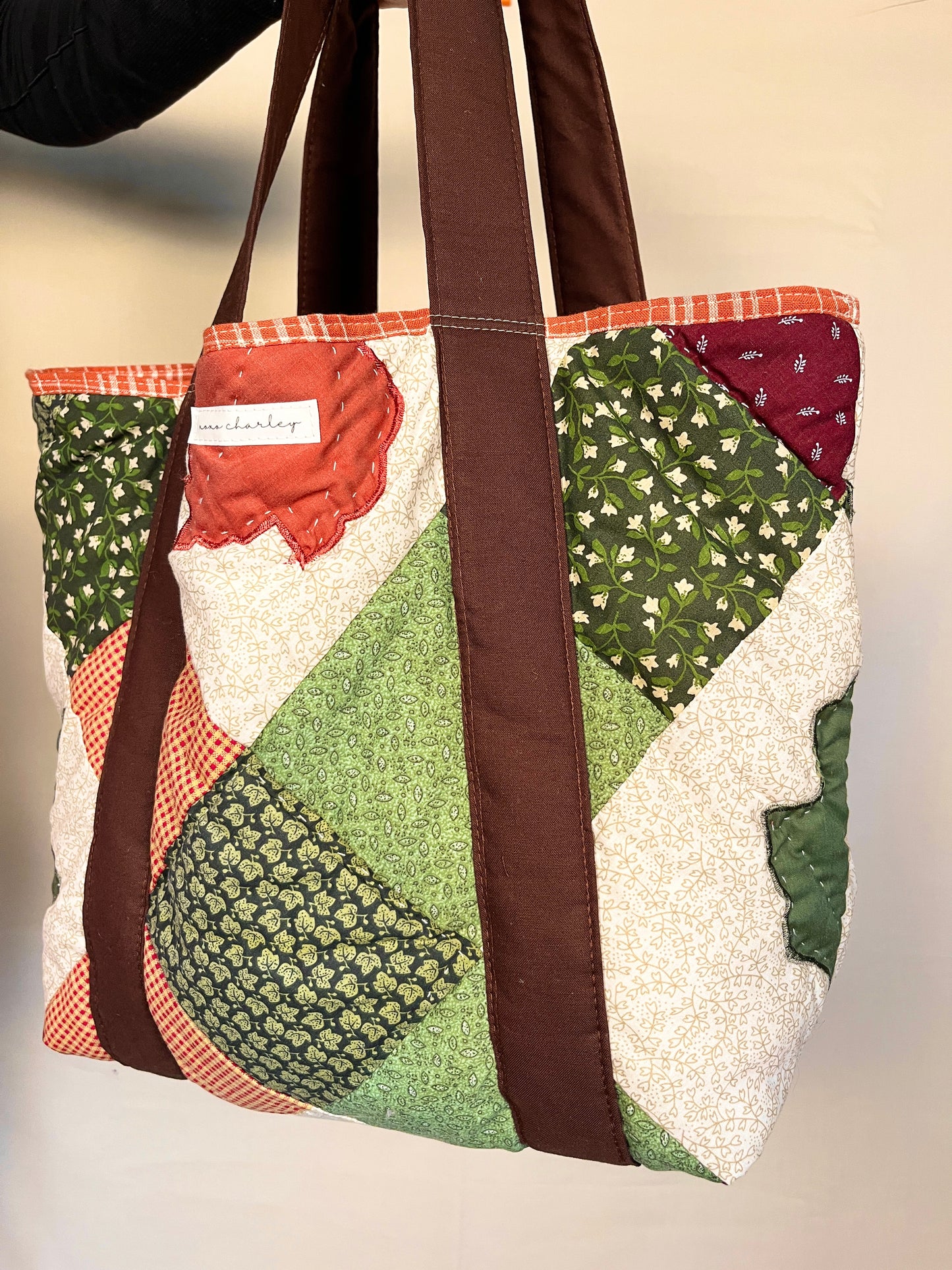 The Autumn Quilted Large Tote Bag #6 *limited-edition*