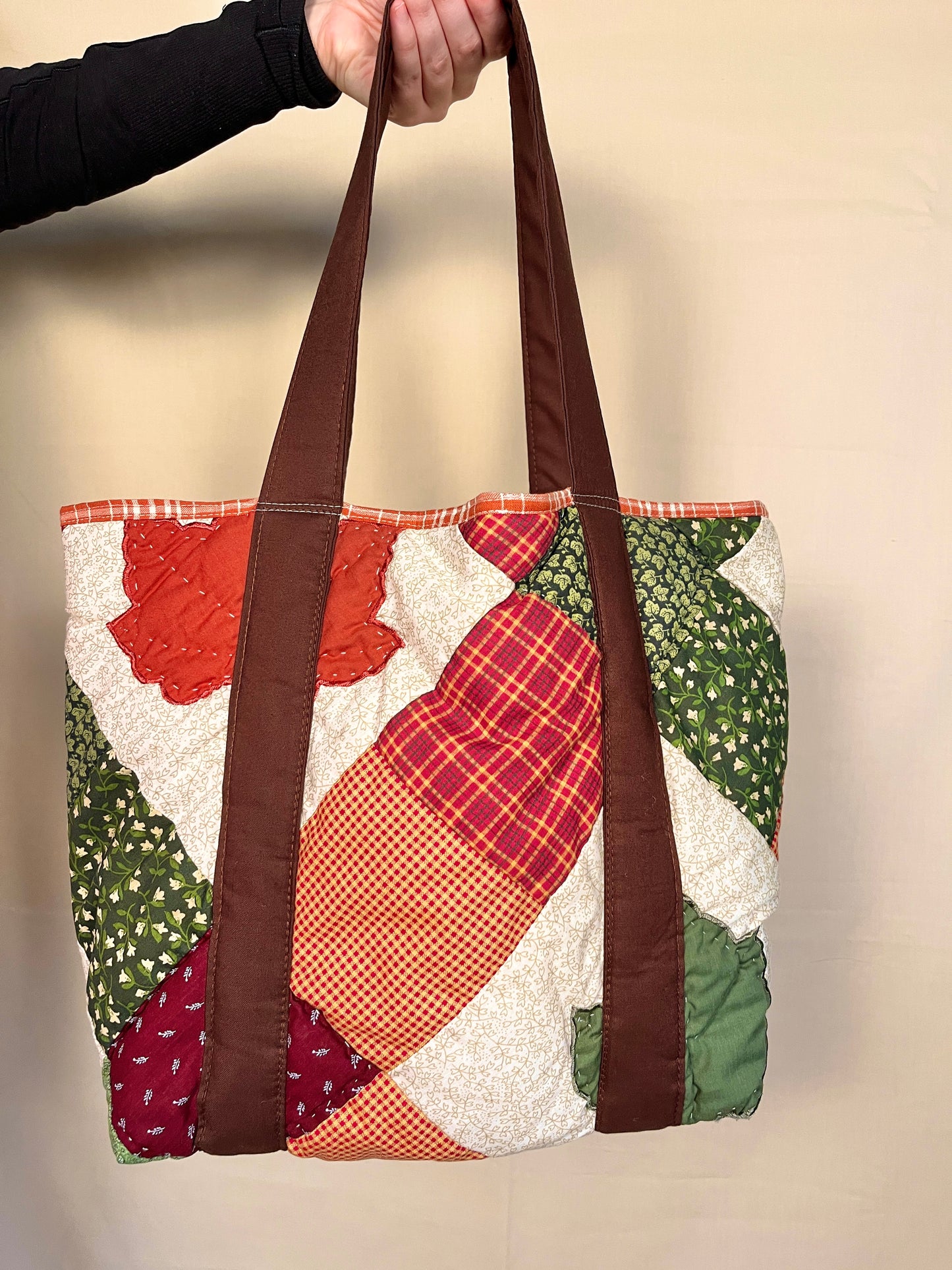 The Autumn Quilted Large Tote Bag #7 *limited-edition*