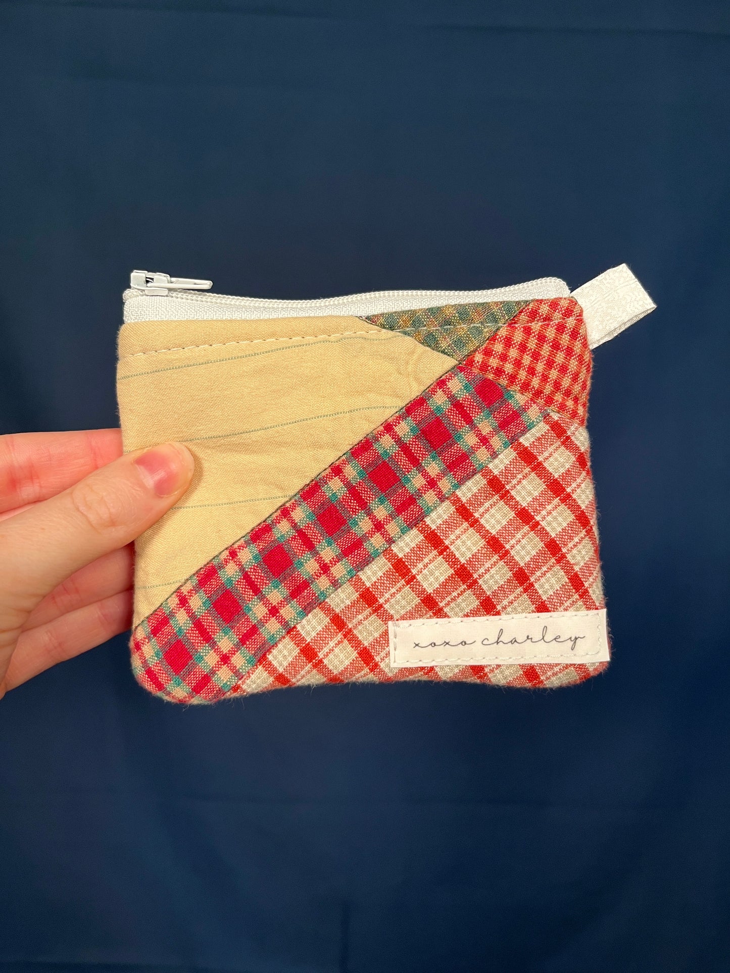 The Midnight Flannel Keychain Wallet #1 *limited-edition*