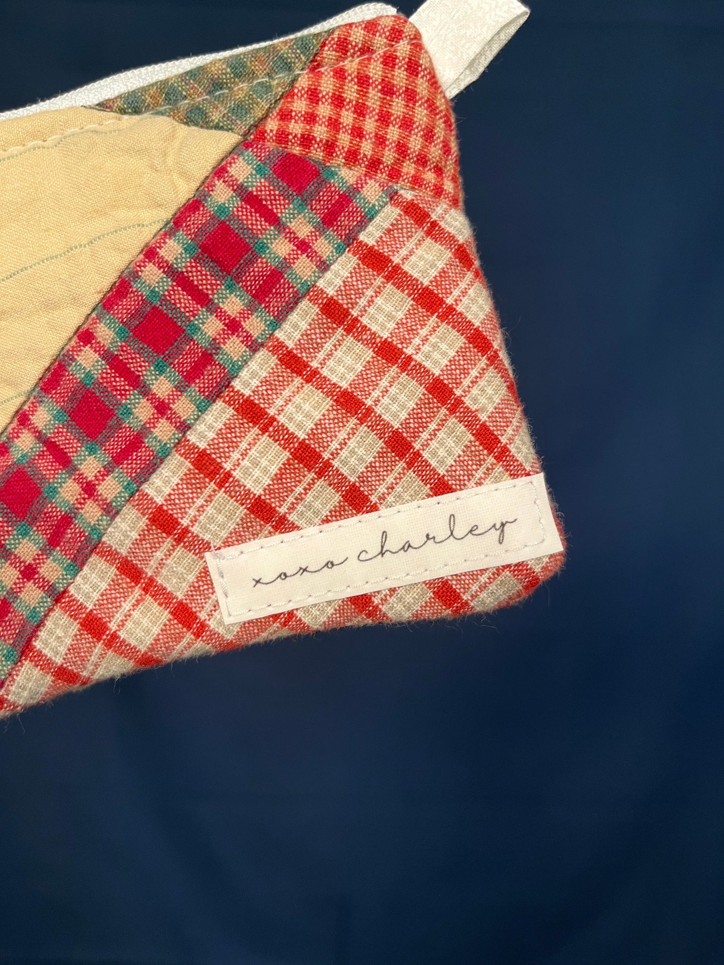 The Midnight Flannel Keychain Wallet #1 *limited-edition*