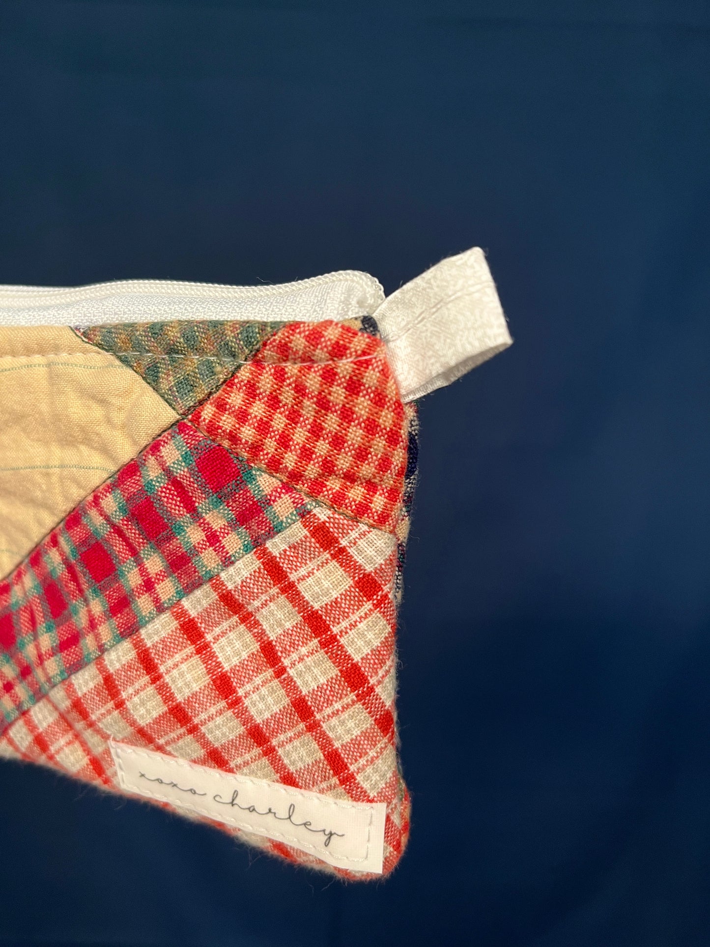 The Midnight Flannel Keychain Wallet #1 *limited-edition*