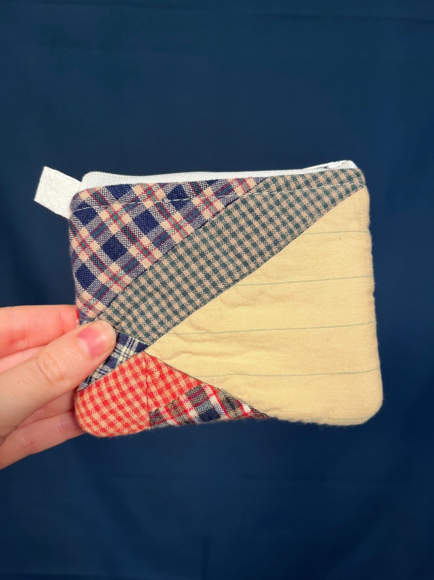 The Midnight Flannel Keychain Wallet #1 *limited-edition*