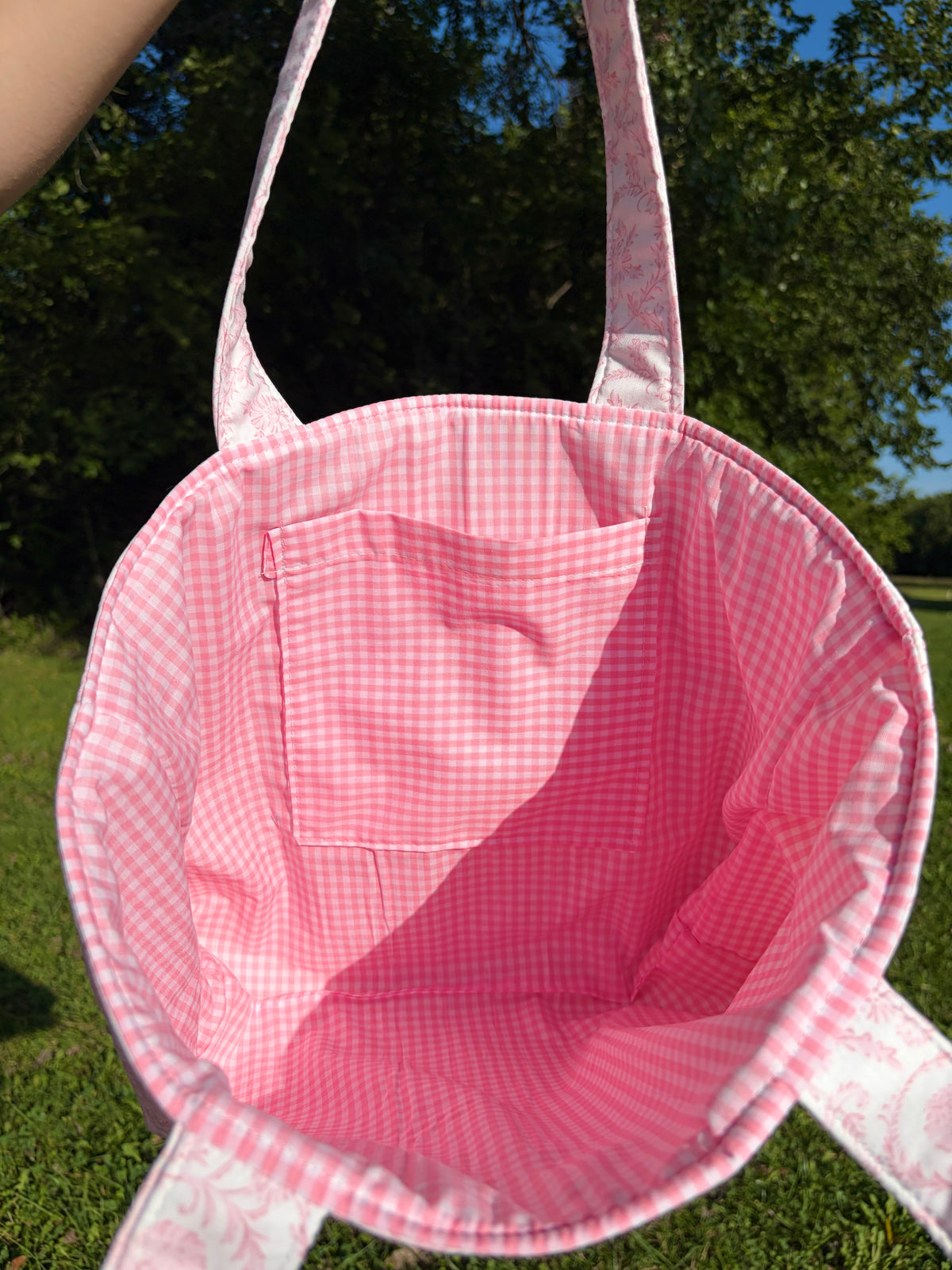 Vintage Pink Signature Tote Bag