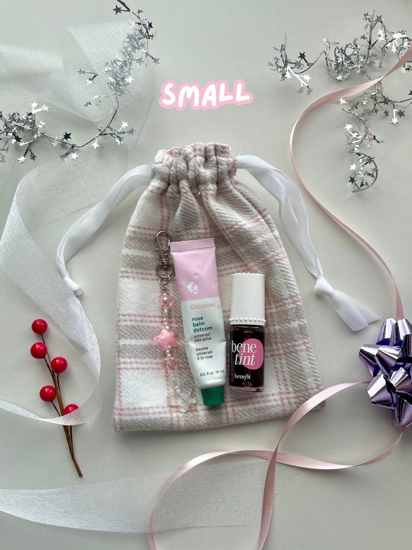 Holiday Drawstring Gift Bag