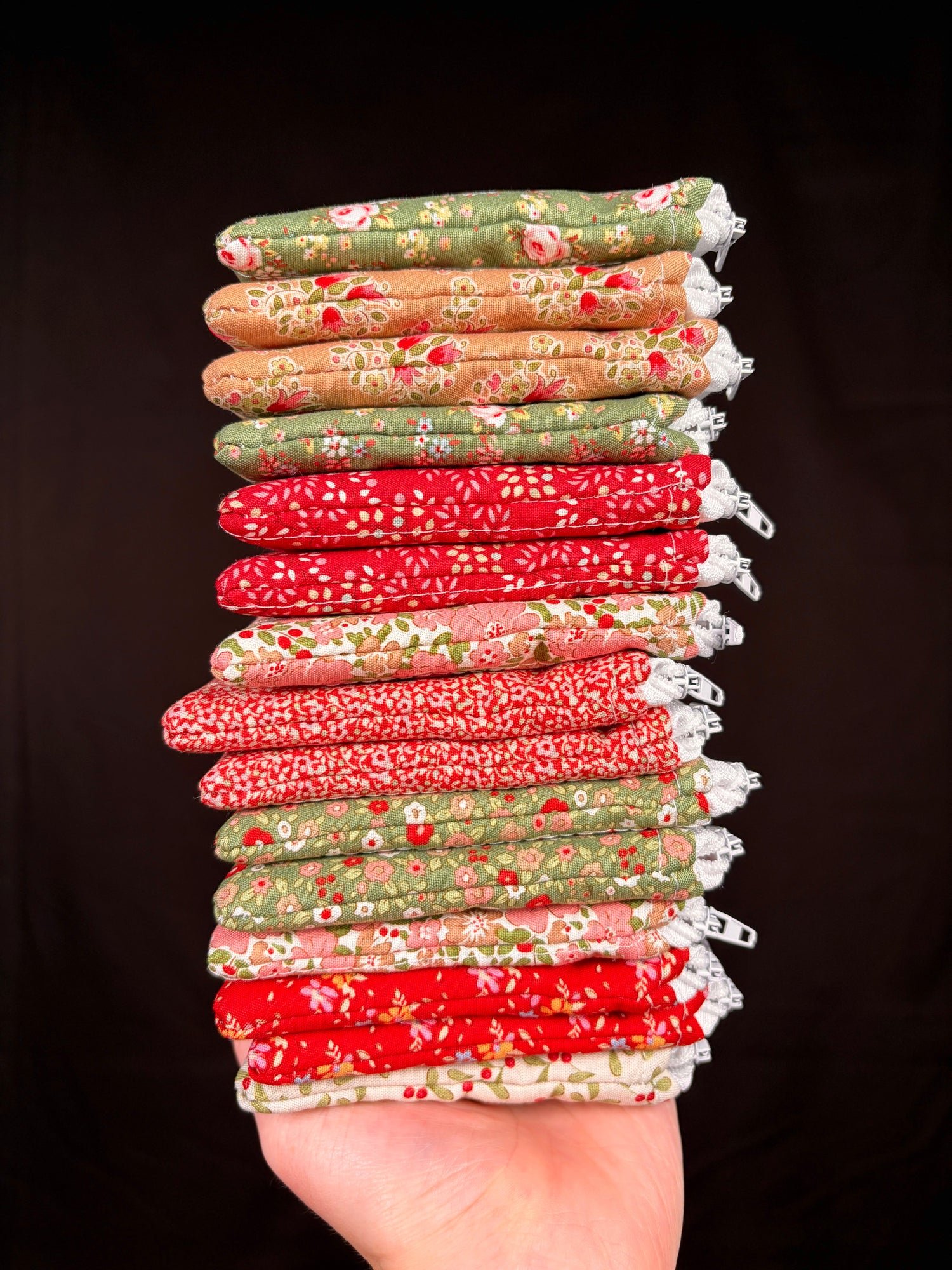 Frosted Cottage Keychain Wallets