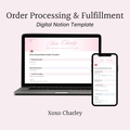 Order Processing & Fulfillment Notion Digital Template