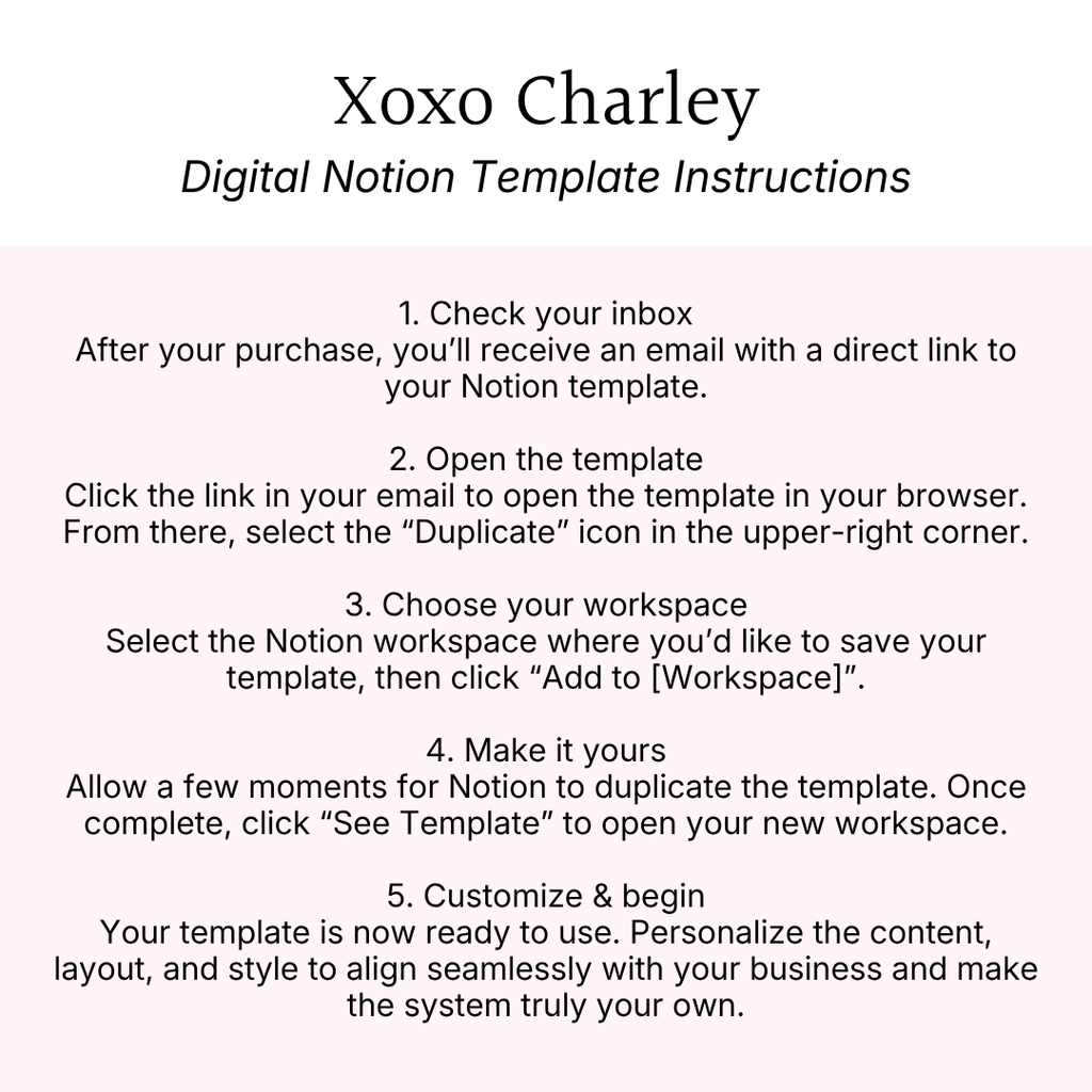 Order Processing & Fulfillment Notion Digital Template