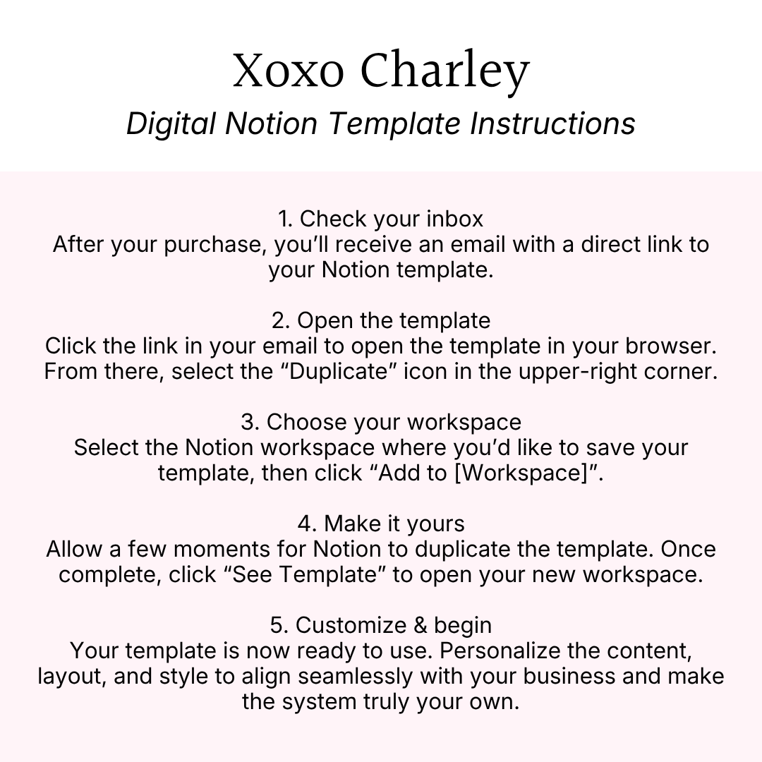 Order Processing & Fulfillment Notion Digital Template
