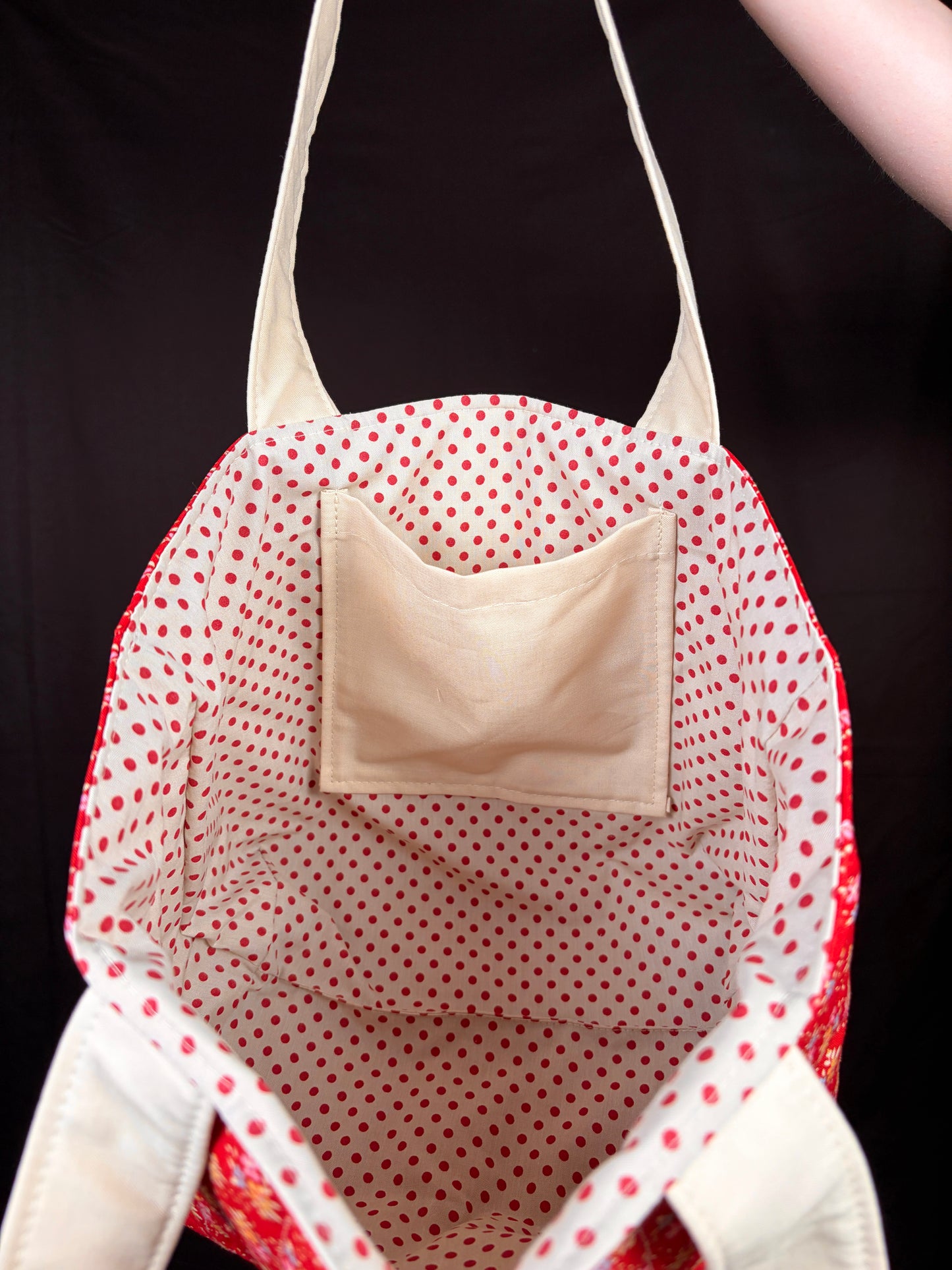 Frosted Holly Tote Bag *limited-edition*