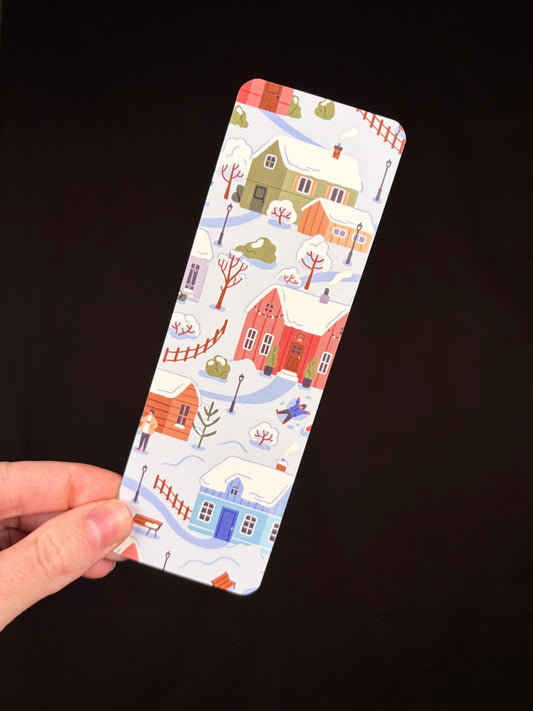 Frosted Town Bookmark *limited-edition*