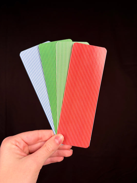 Cottage Stripes Bookmark Bundle *limited-edition*
