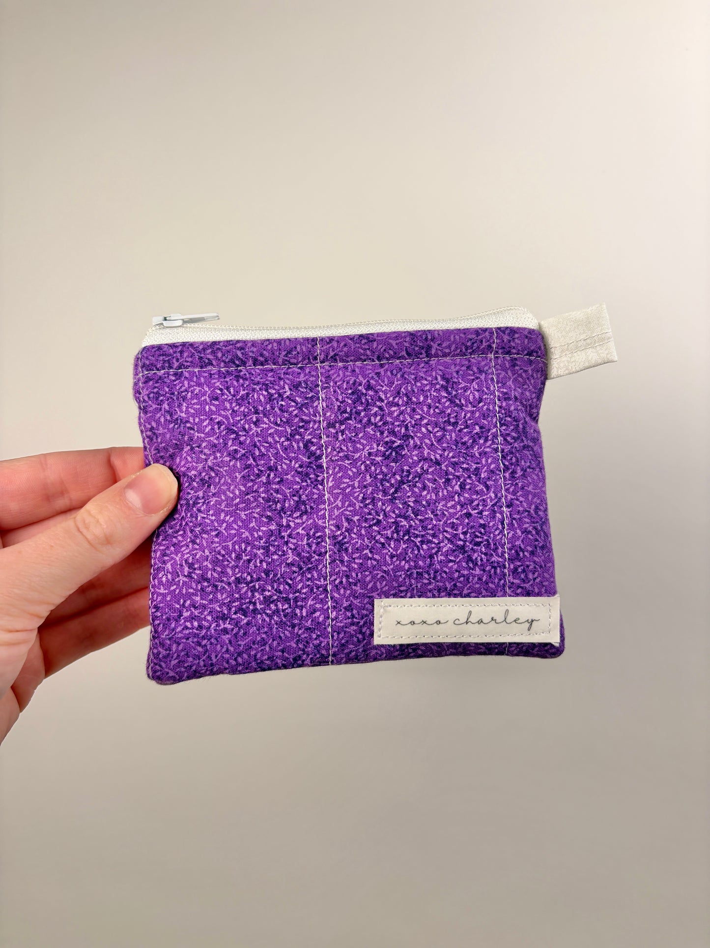 Purple Keychain Wallet