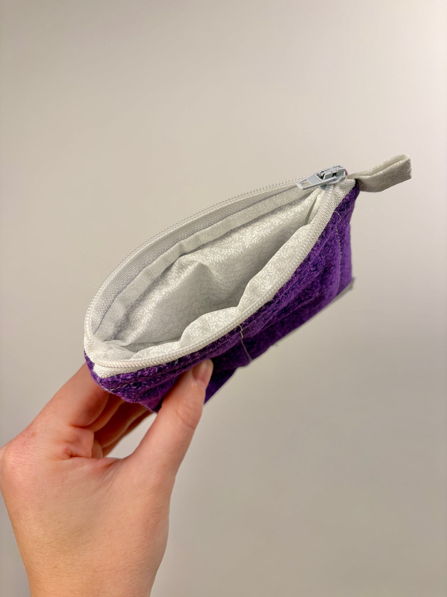 Purple Keychain Wallet