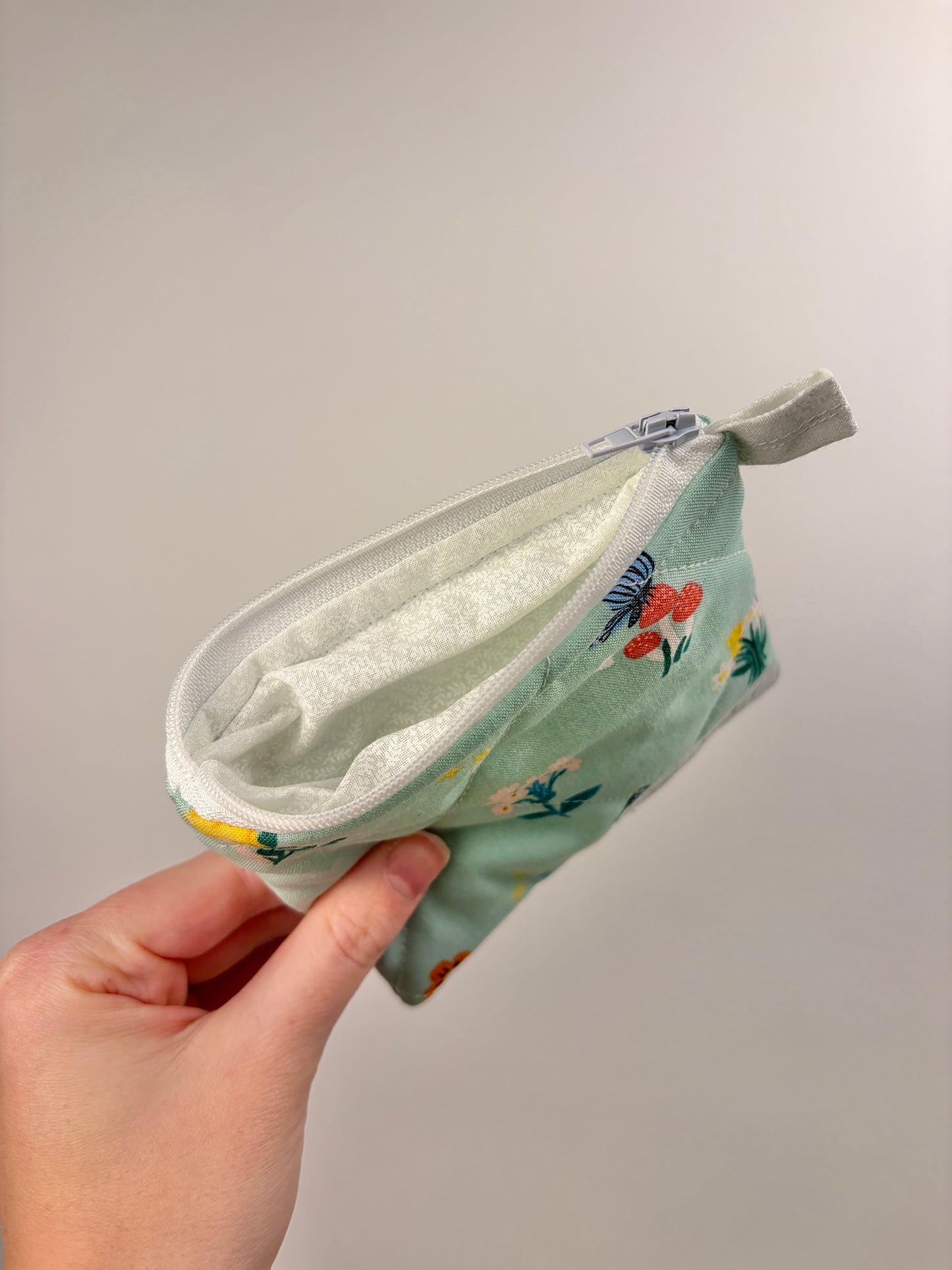 Green Mushroom Keychain Wallet