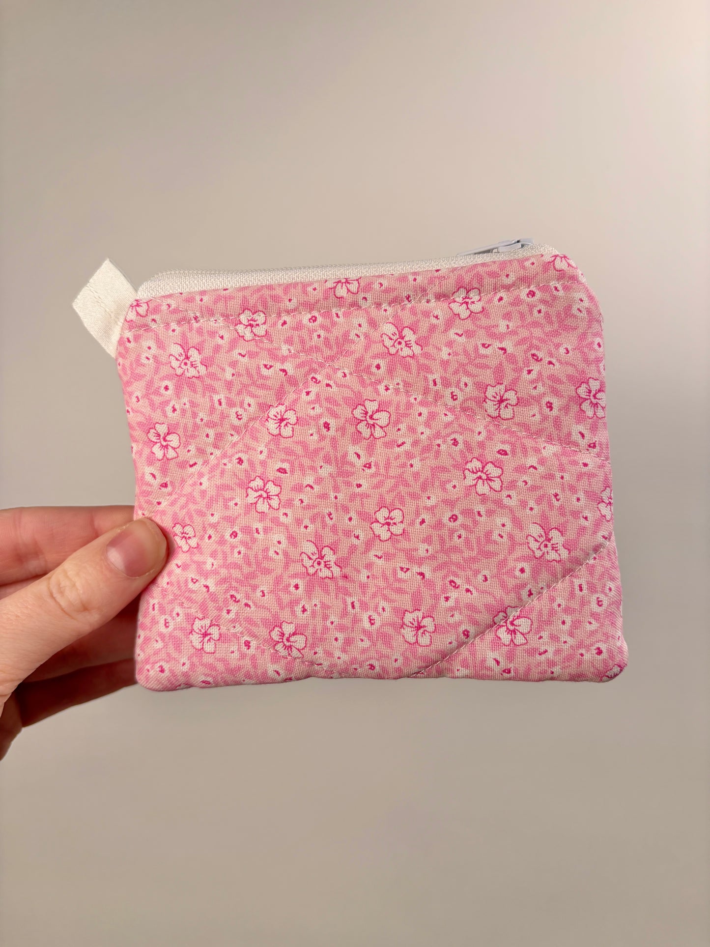 Pink Hawaiian Keychain Wallet