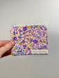 Ditsy Picnic Purple Keychain Wallet