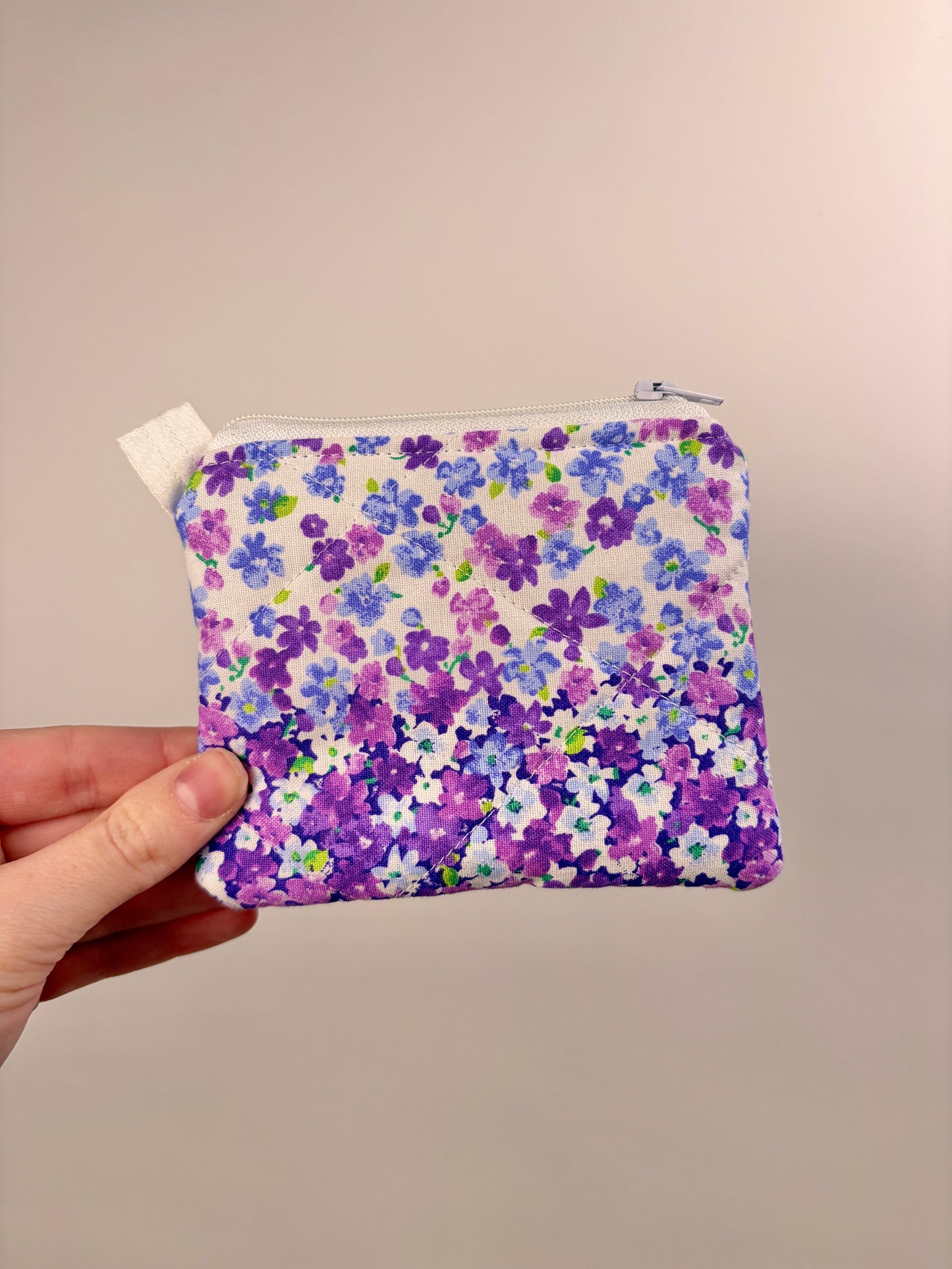 Purple Ombre Keychain Wallet