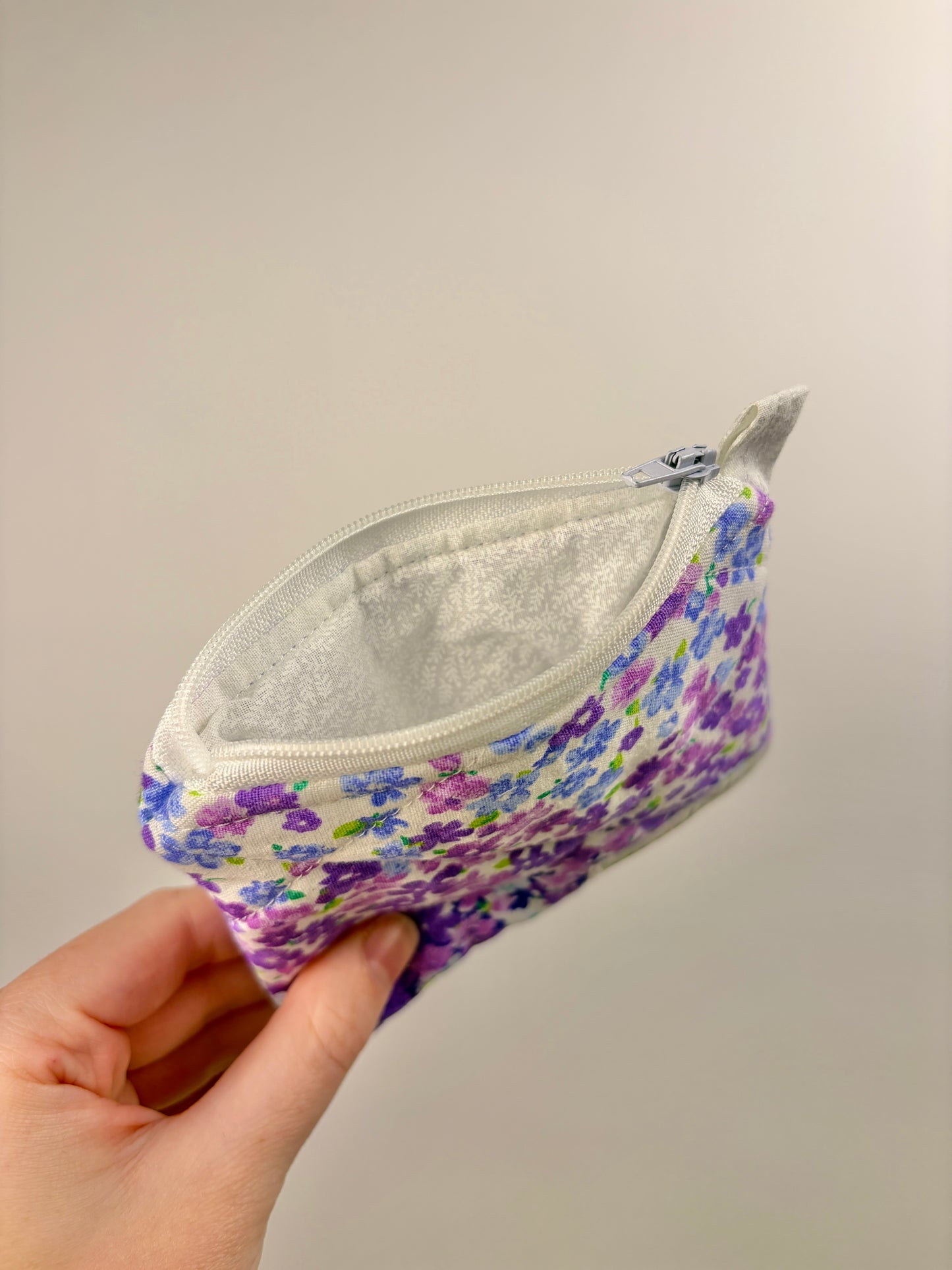 Purple Ombre Keychain Wallet