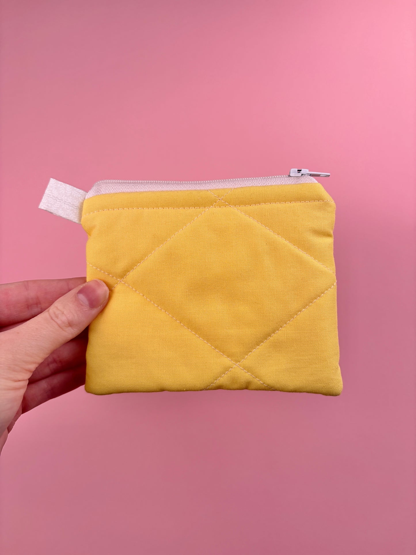 Yellow Keychain Wallet