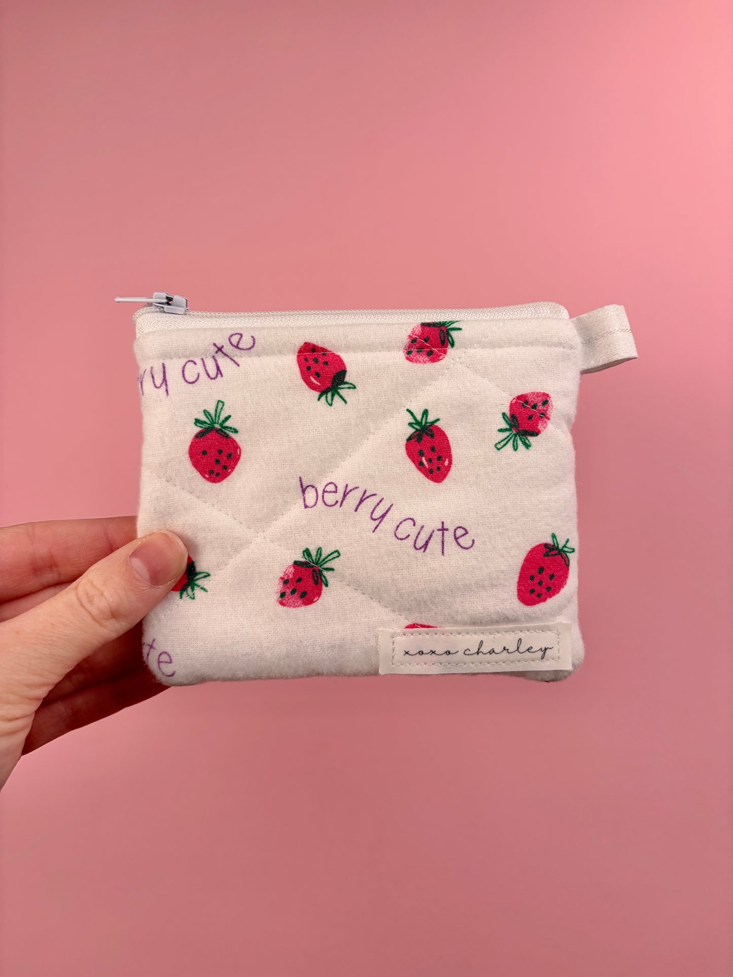 Berry Cute Keychain Wallet