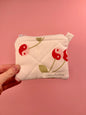 Large Cherry Keychain Wallet