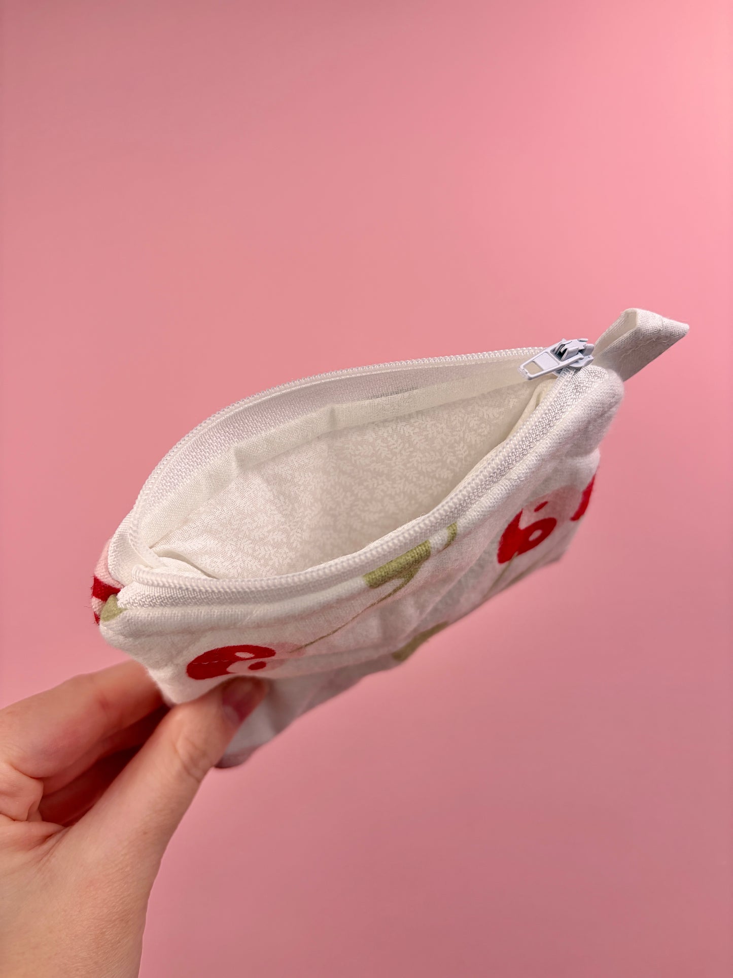 Large Cherry Keychain Wallet