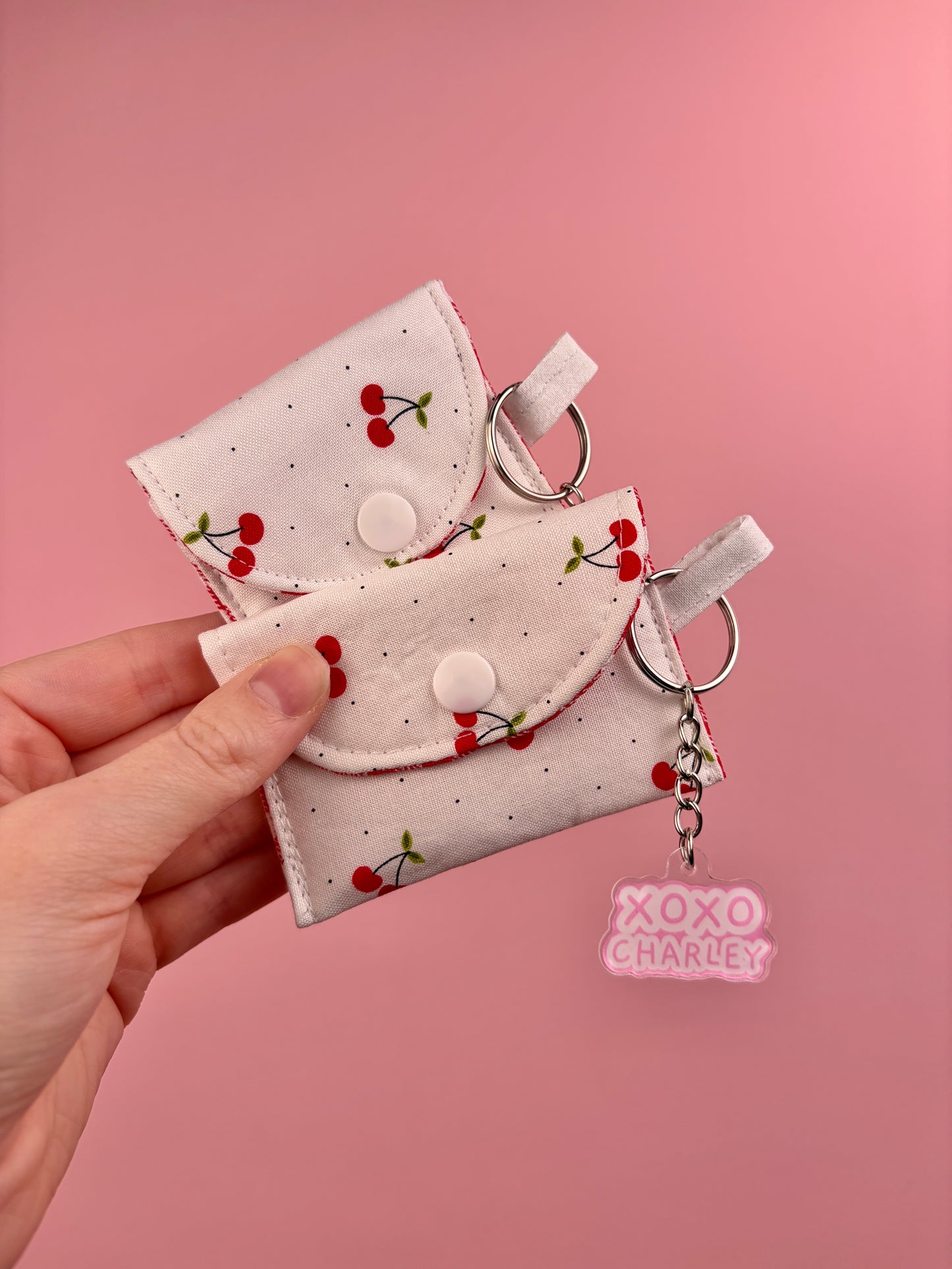 Cherry Red Earbuds Case