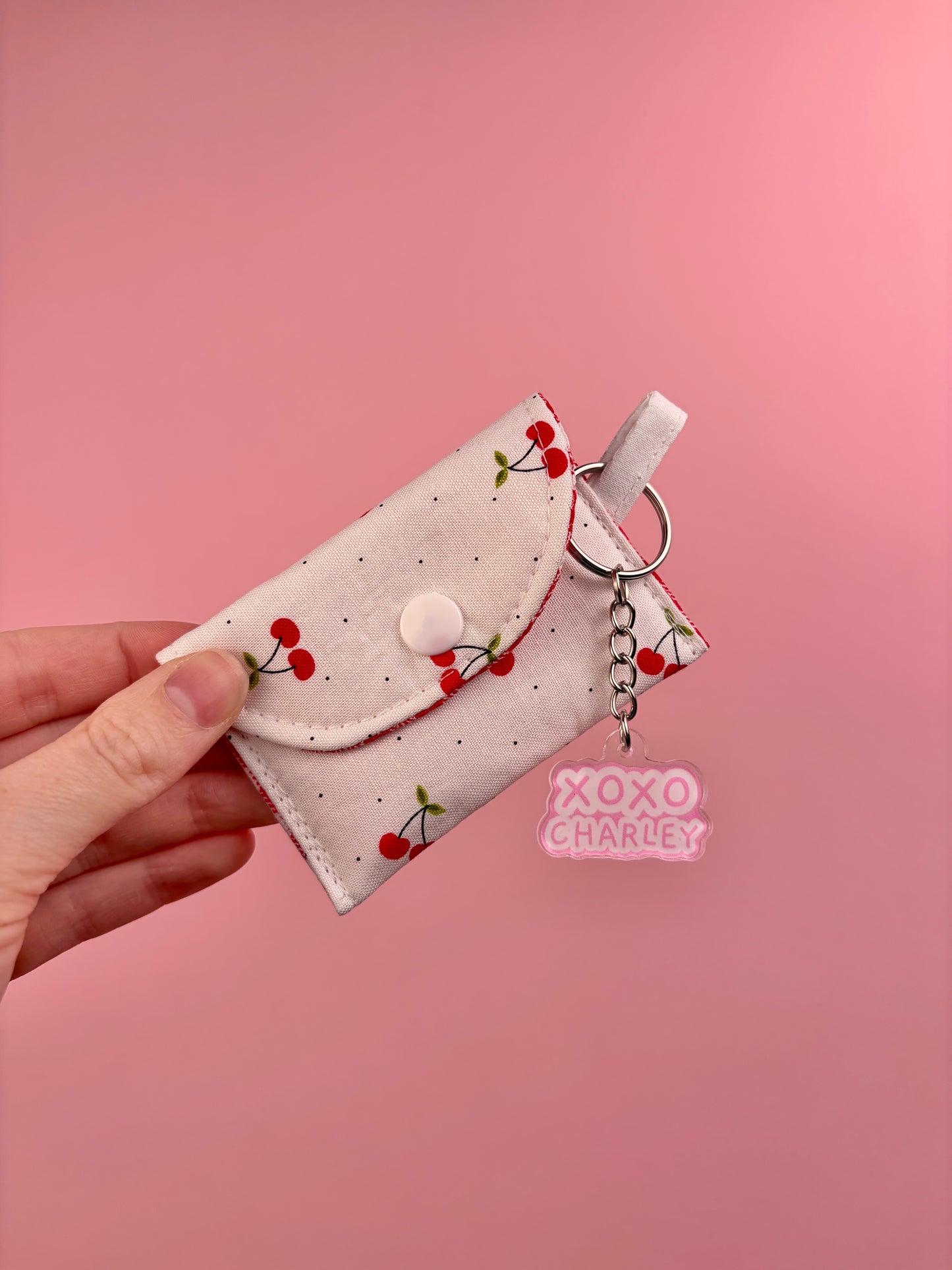 Cherry Red Earbuds Case