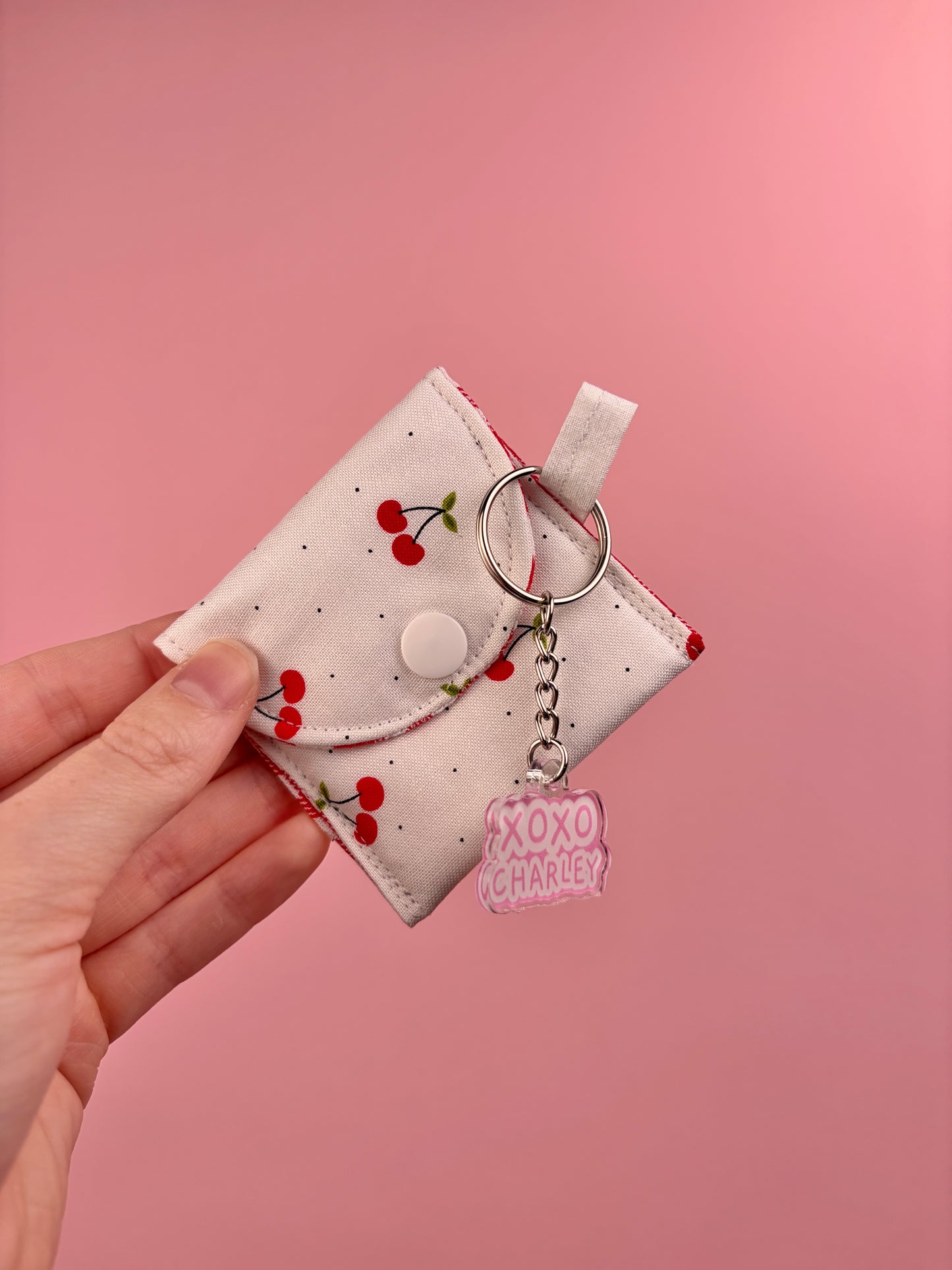 Cherry Red Earbuds Case