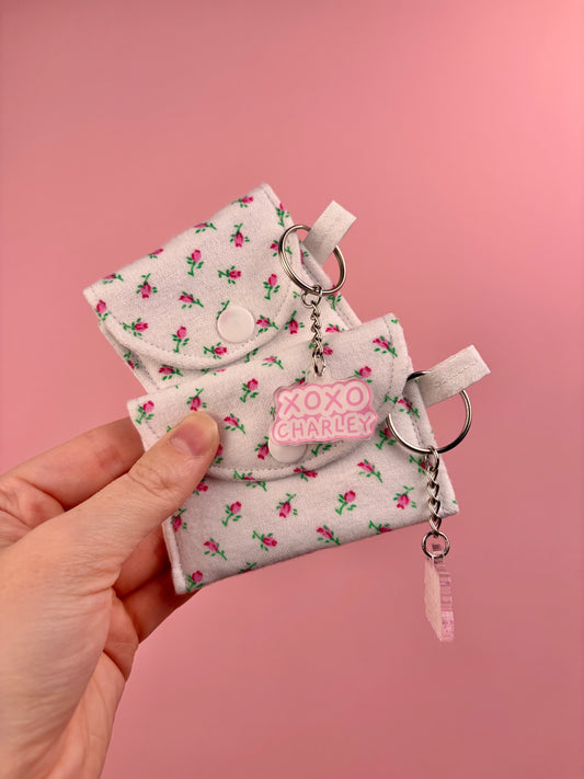 Mini Rose Earbuds Case
