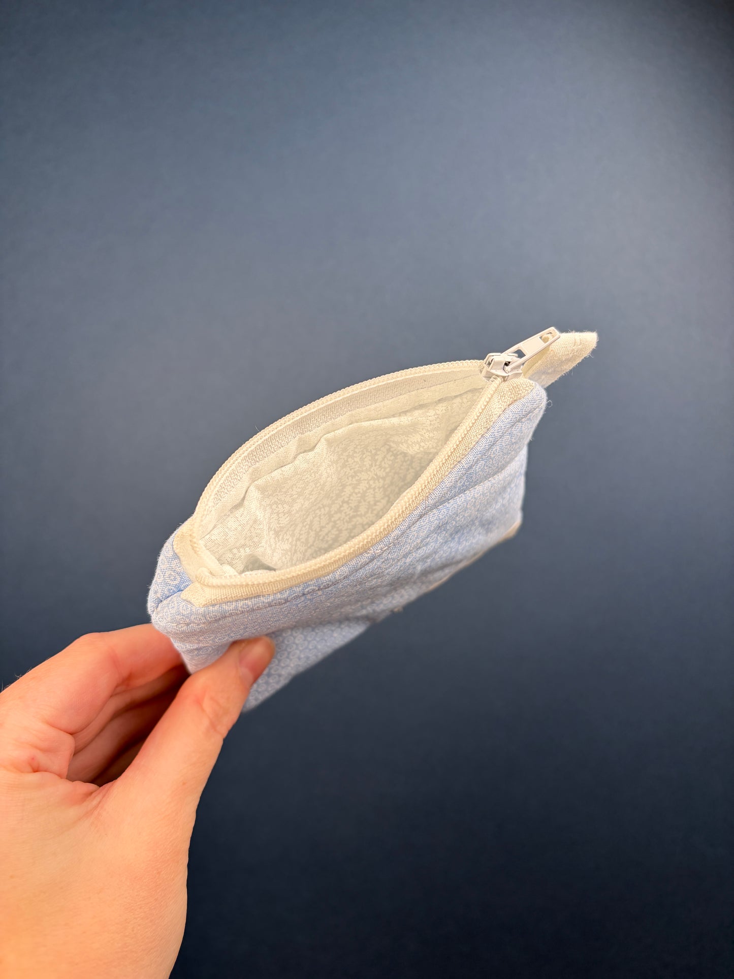 Ocean Blue Keychain Wallet