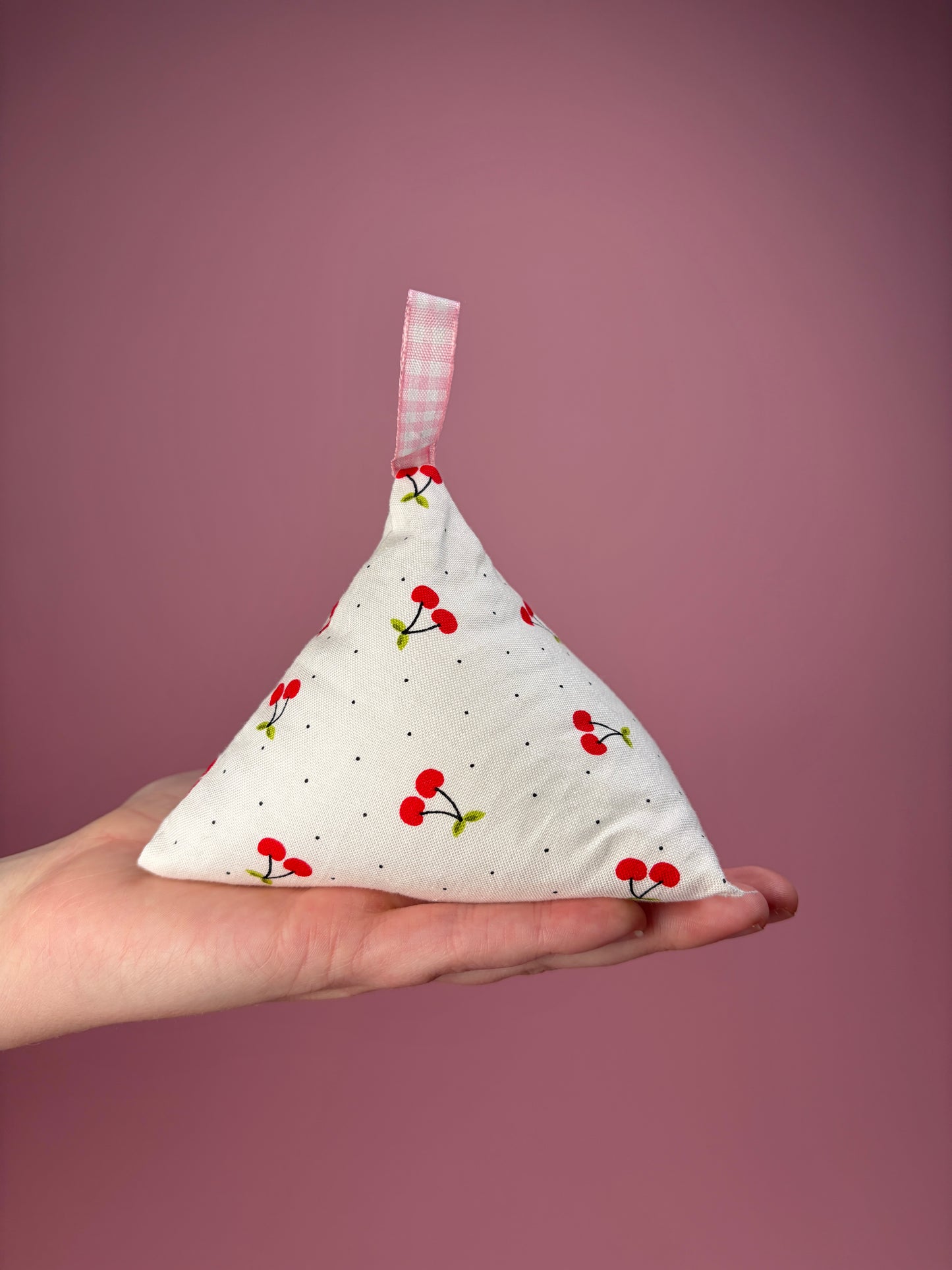 Cherry Red Pattern Weight