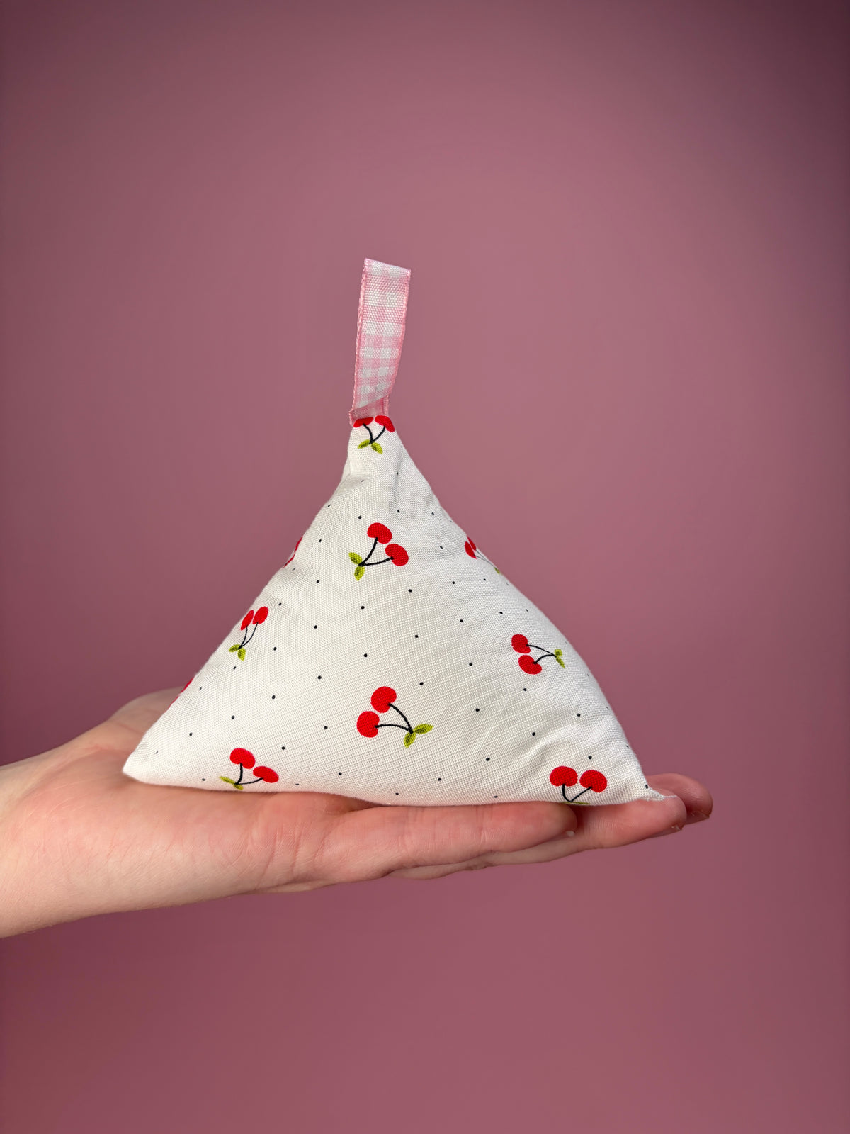 Cherry Red Pattern Weight