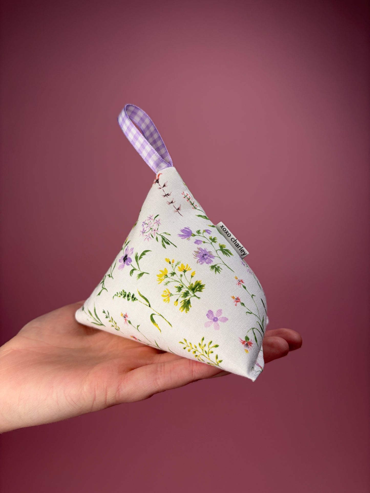 Purple Wildflowers Pattern Weight