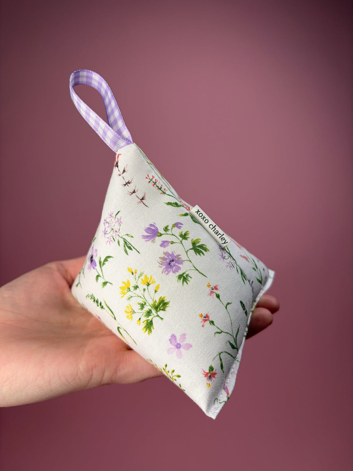 Purple Wildflowers Pattern Weight