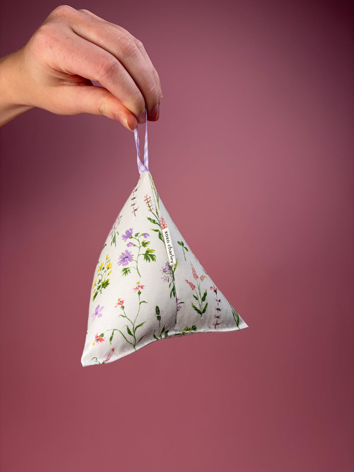 Purple Wildflowers Pattern Weight