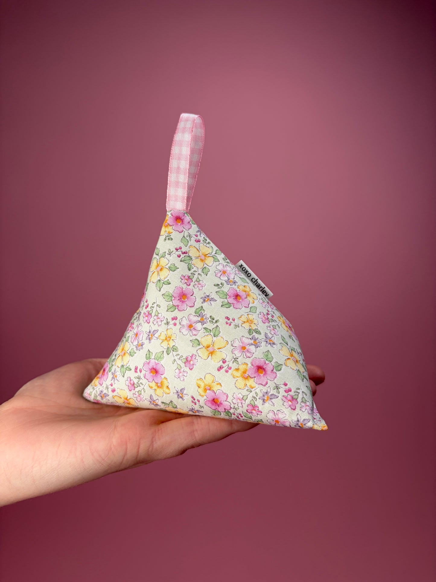 Pink Peony Pattern Weight