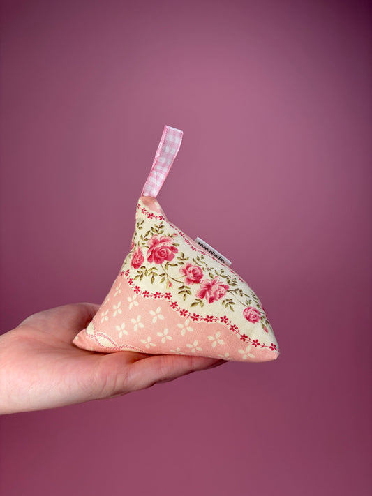 Pink & Yellow Floral Pattern Weight