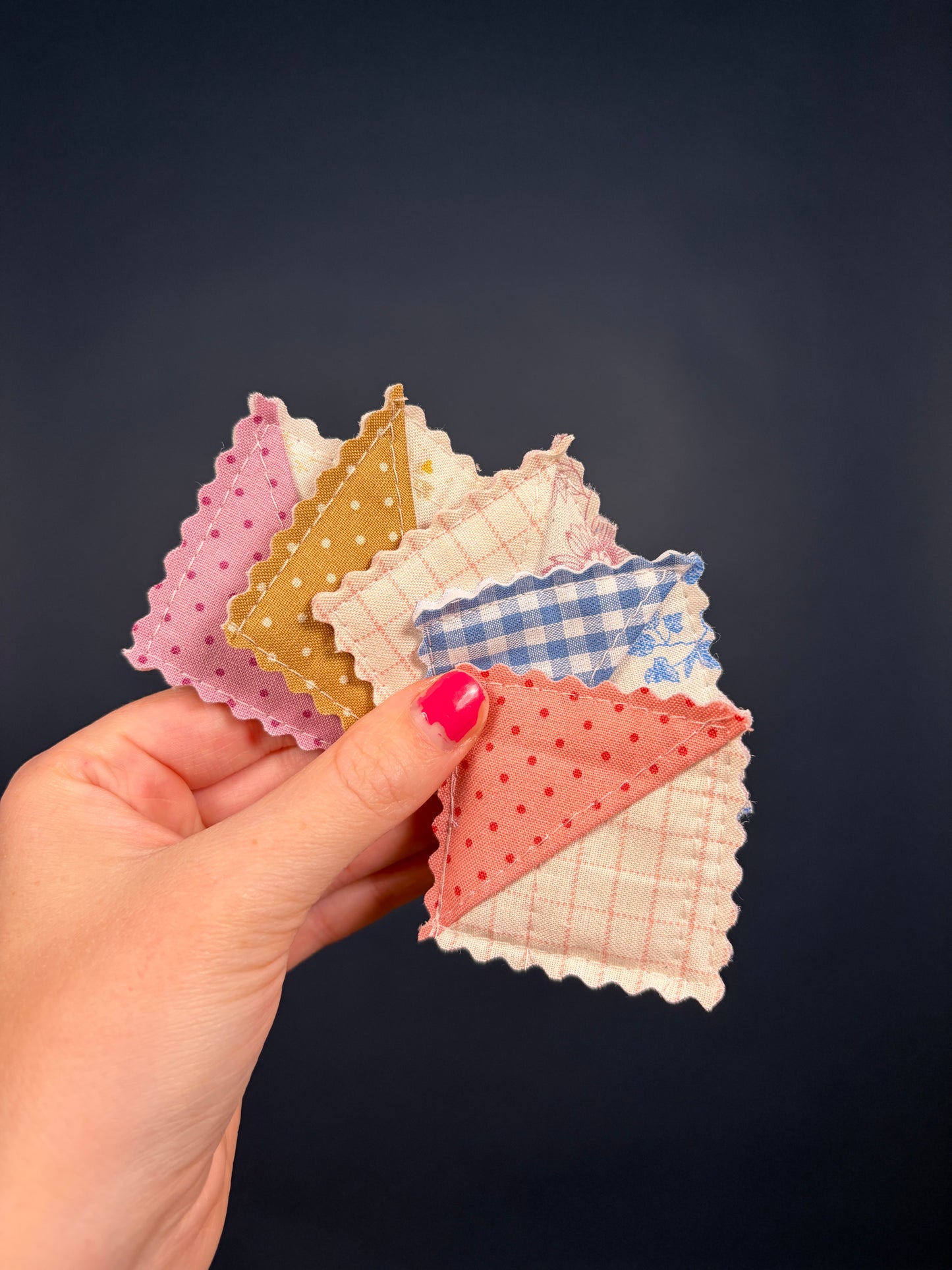 Monthly Mini Fabric Corner Bookmark Subscription Box