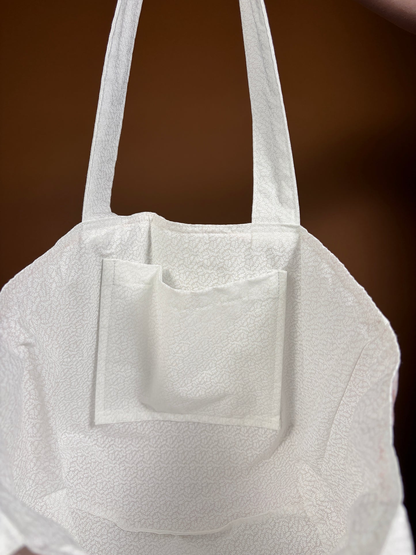 The Floral Ballerina Mini Tote with non-attached straps