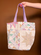 The Purple Star Upcycled Tote Bag